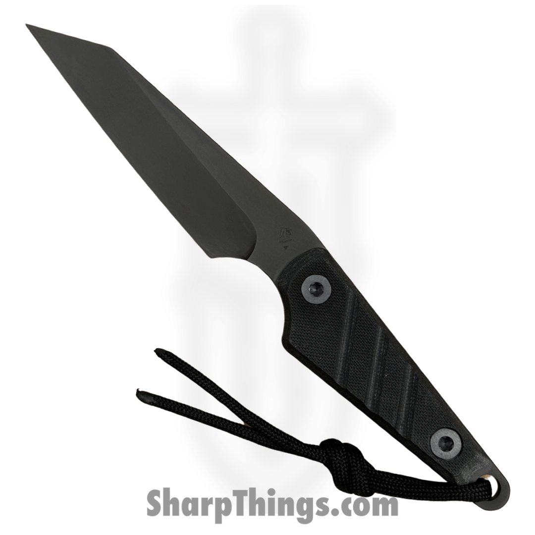 Medford Knife and Tool - MK1144PQ-08KB-SPQ3-Q4 - UDT 1 - Fixed Blade Knife - S45vn Coated Wharncliffe - G10 - Black