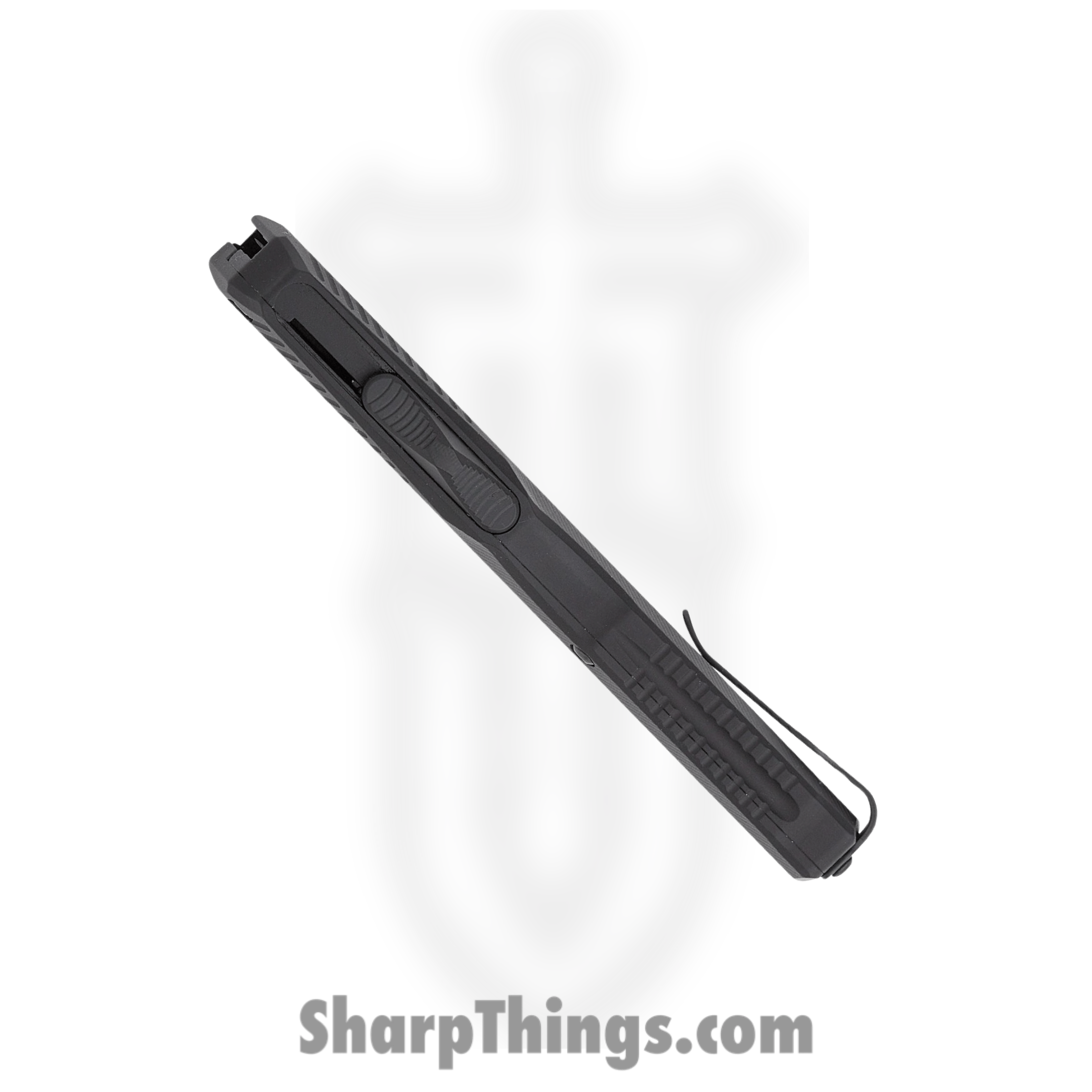 Kershaw - 9000BLK - Diskin Livewire - OTF Auto - MagnaCut DLC Spear Point - 6061-T6 Aluminum - Black - Image 5