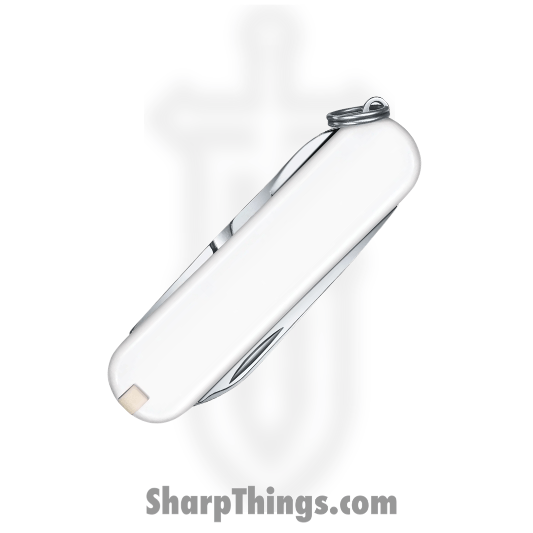 Victorinox - VN062237X7 - Swiss Army Classic SD 7 Function Multi-Tool - Folding Knife - Stainless Polished - ABS - White - Image 3