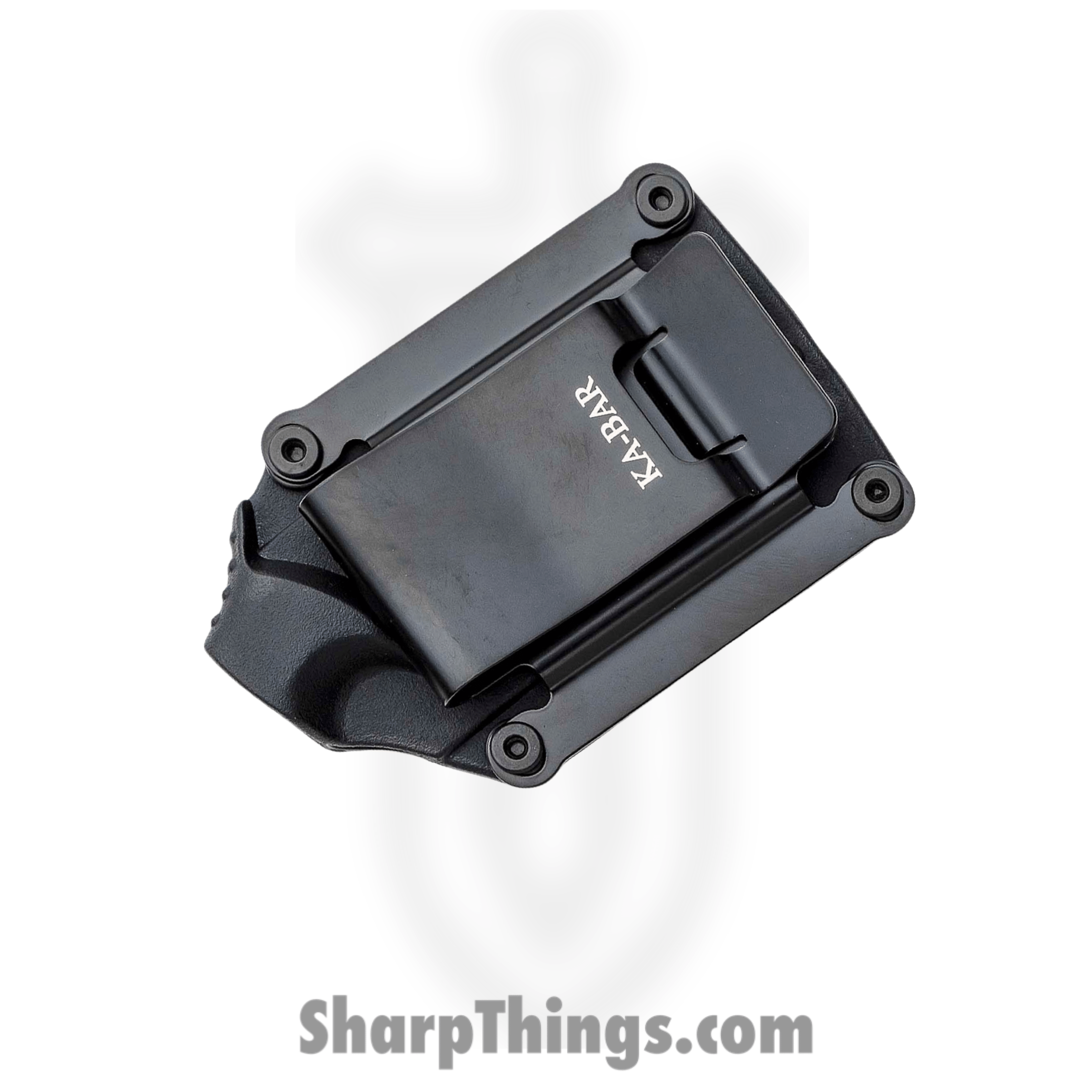 Ka-Bar - KA1481 - TDI Law Enforcement Knife - Fixed Blade Knife - AUS 8A Black Drop Point - Zytel - Black - Image 4