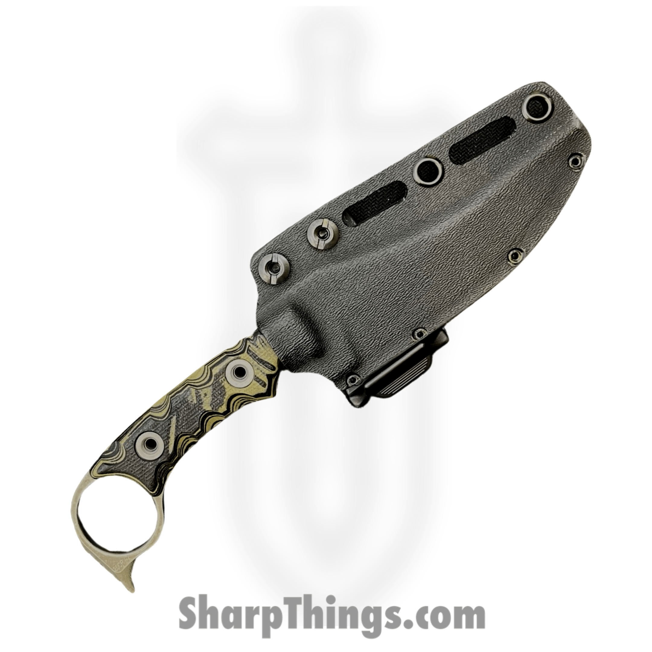 T.Kell Knives - GidV3g10War - Gideon V3 - Fixed Blade Knife - Nitro V Coated Trailing Point - G10 - Warrior - Image 4