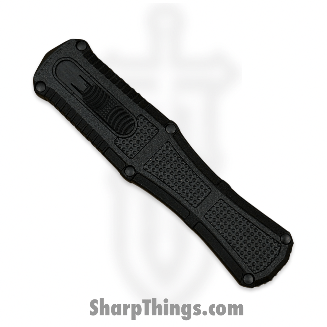 Benchmade - 3370SGY - Claymore - OTF Auto - CPM-D2 Coated Dagger P/S - Grivory - Black - Image 5