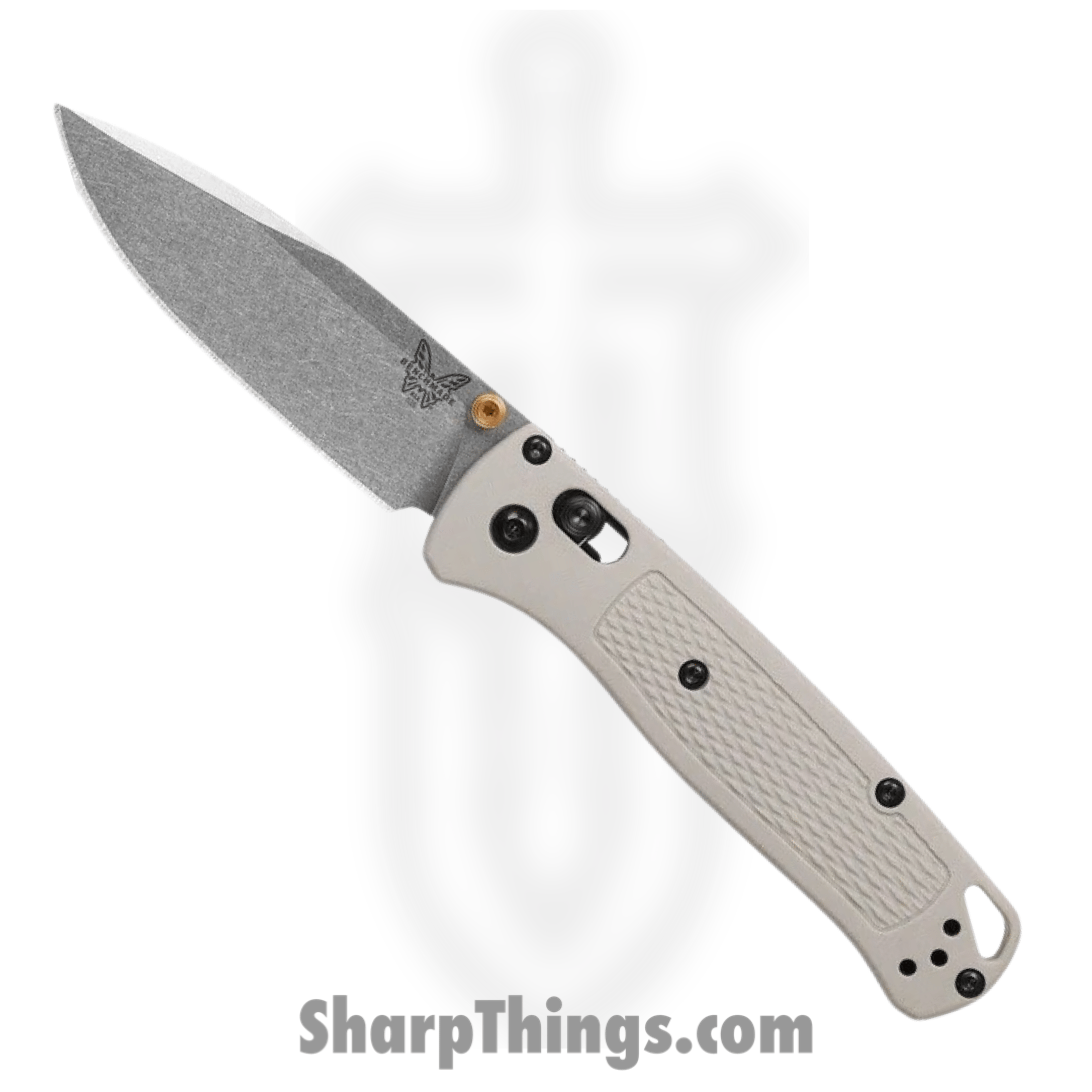 Benchmade - 535-12 - Bugout - Folding Knife - S30V Satin Drop Point - Grivory - Tan