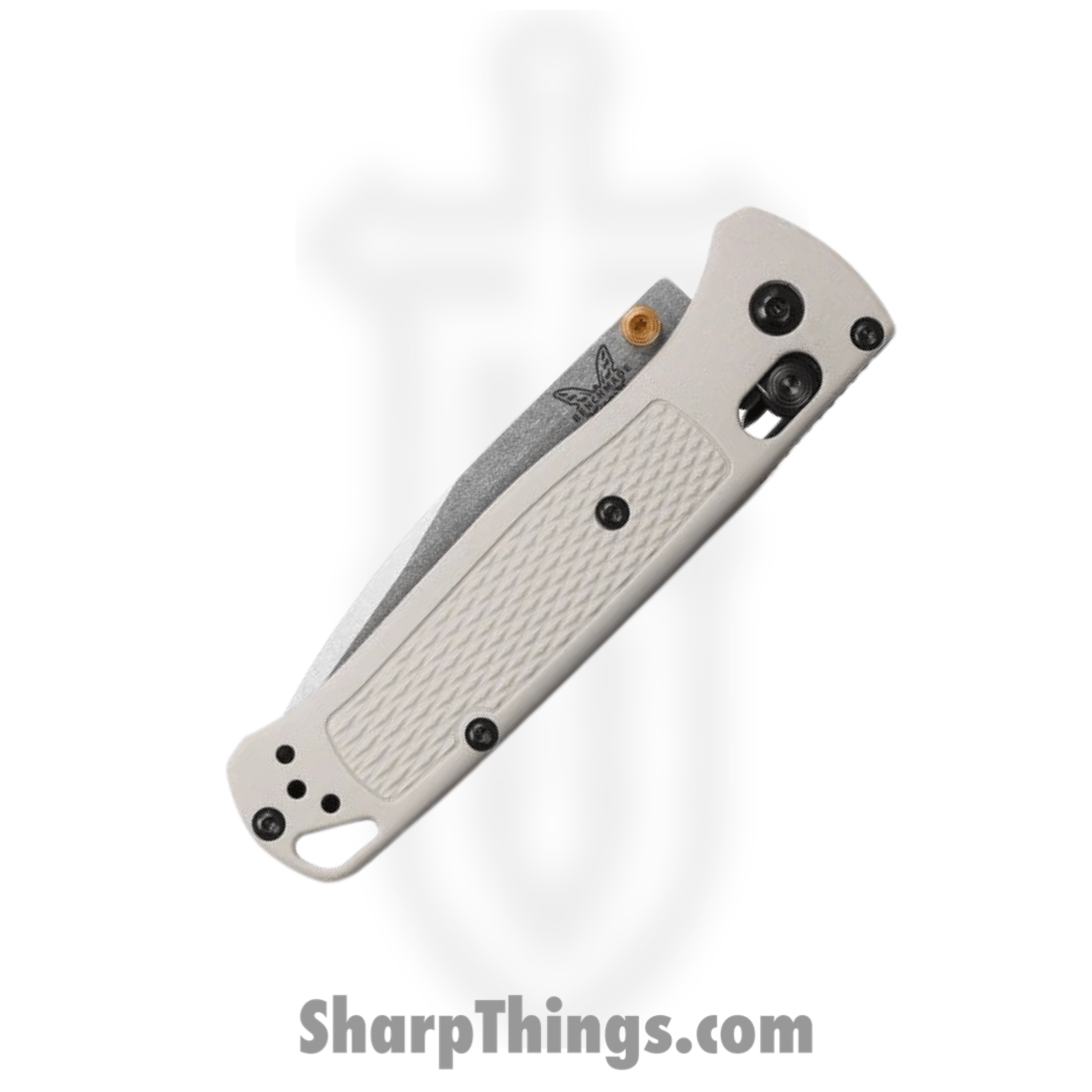 Benchmade - 535-12 - Bugout - Folding Knife - S30V Satin Drop Point - Grivory - Tan - Image 2