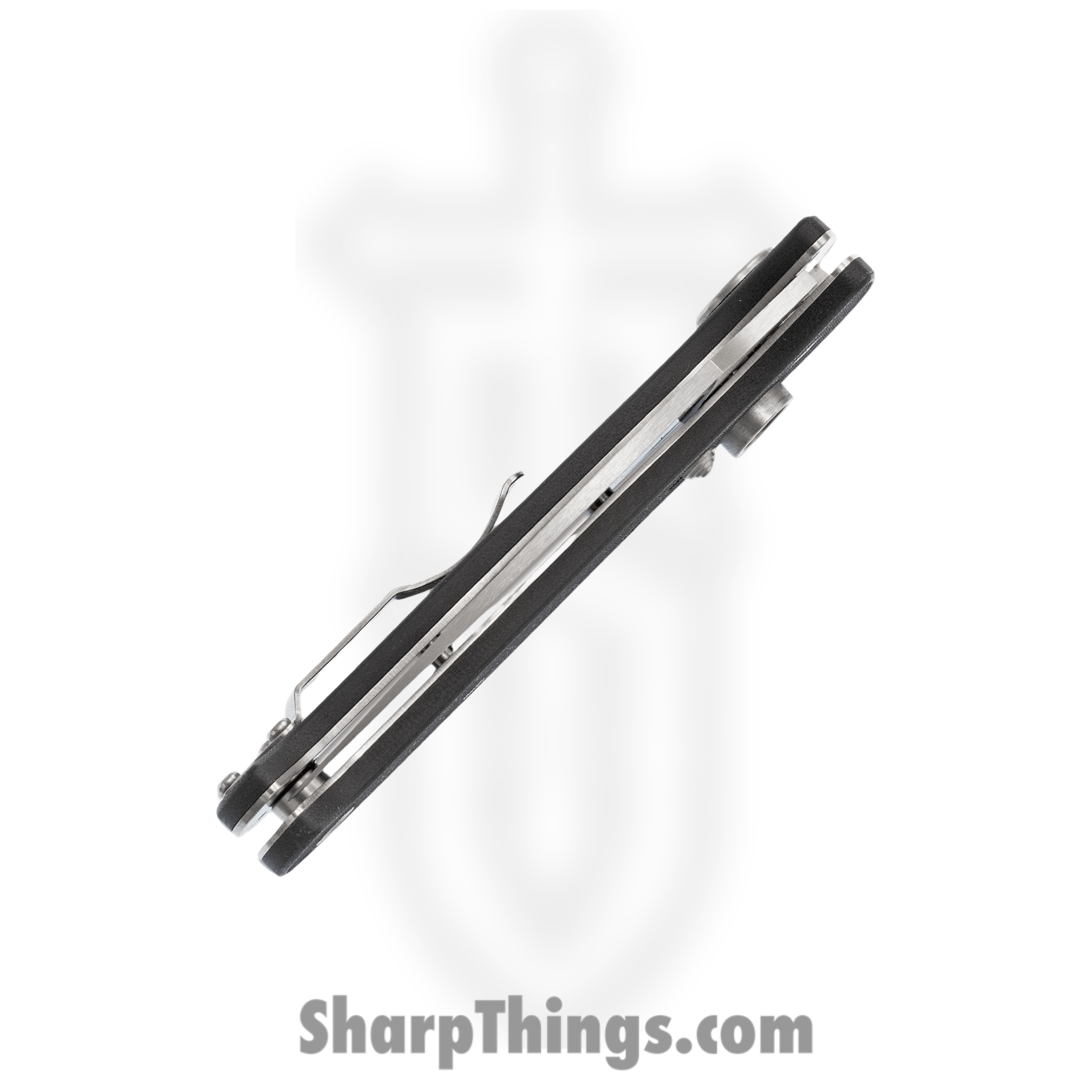 Spyderco - SC165GP2 - Autonomy 2 - Automatic Knife - LC200N Satin Drop Point - G10 - Black - Image 4