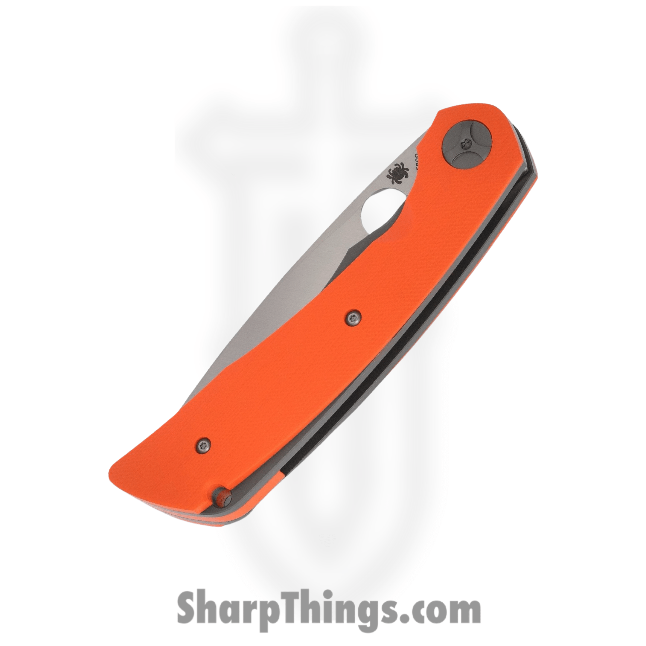Spyderco - SC239GPOR - Subvert Linerlock - Folding Knife - CPM-S30V Satin Drop Point - G10 - Orange - Image 2