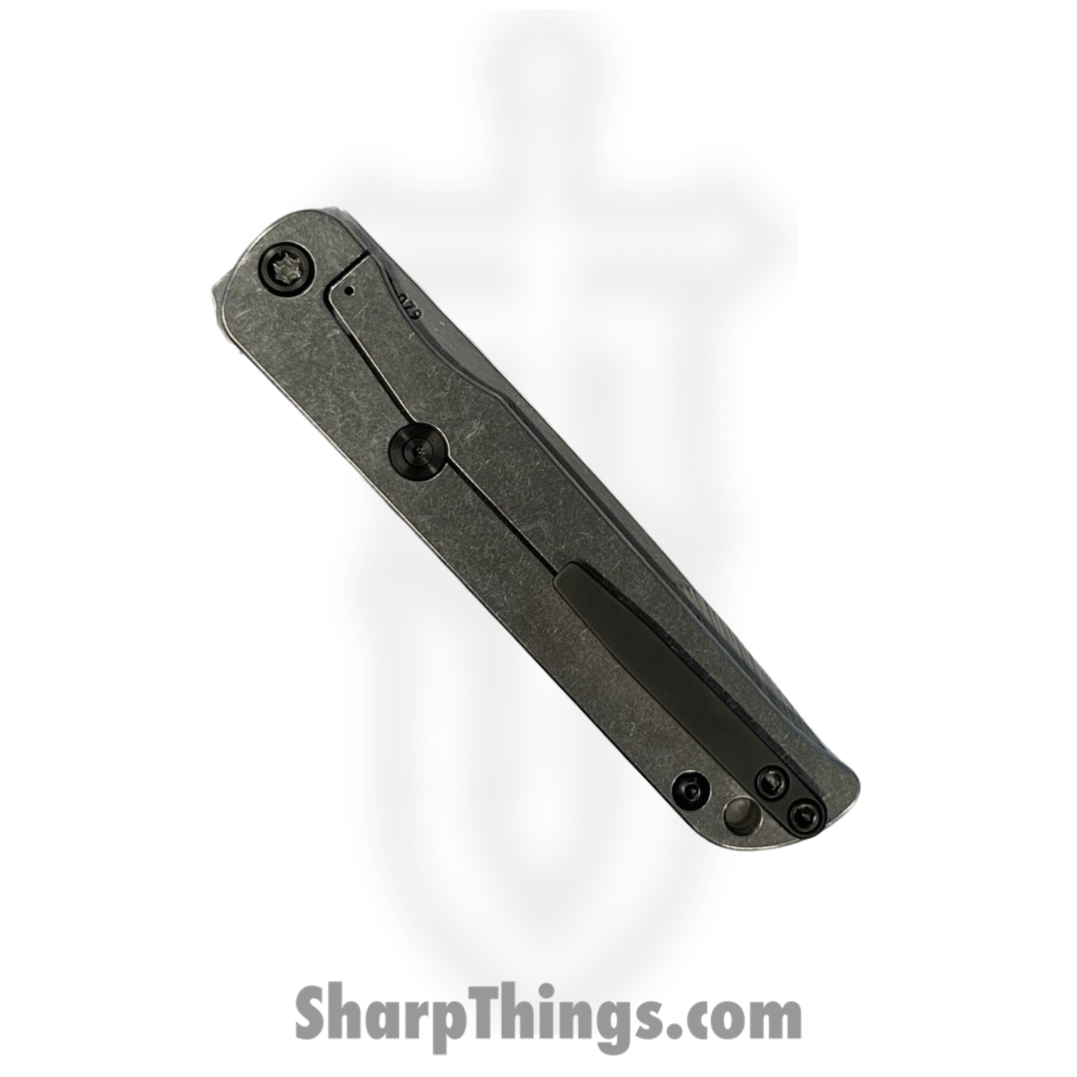 Medford Knife and Tool - 030724H - T-Bone - Folding Knife - S35VN Tumbled Tanto - G10 - Black - Image 4