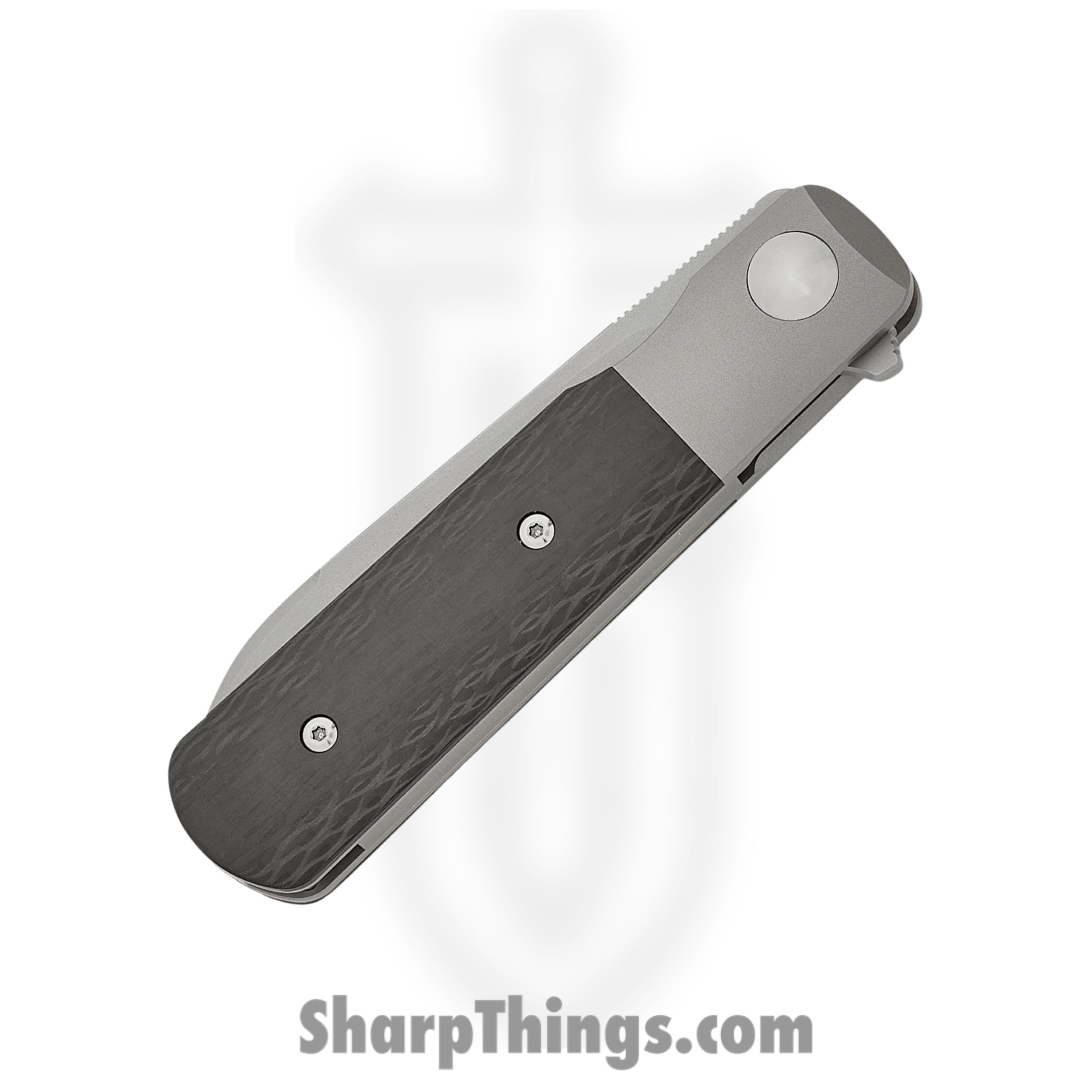 Terrain 365 - 10717 - Otter Flip ATB - Folding Knife - Terravantium™ Dendritic Cobalt Matte Spear Point - Carbon Fiber - Black - Image 3