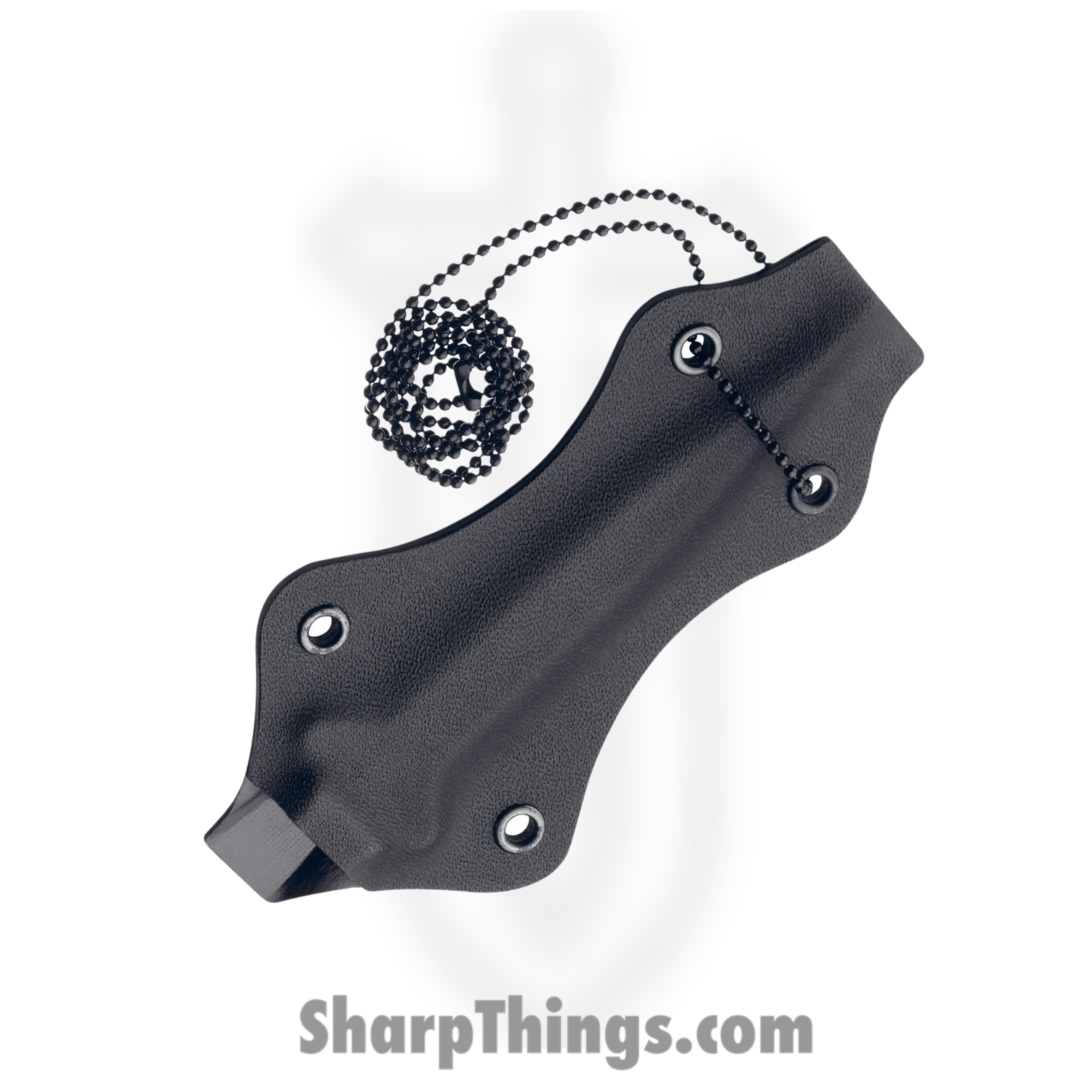 Boker Plus - BOP02BO275 - BESH-Wedge Neck - Fixed Blade Knife - 440C Coated Neck Wedge - G10 - Black - Image 2