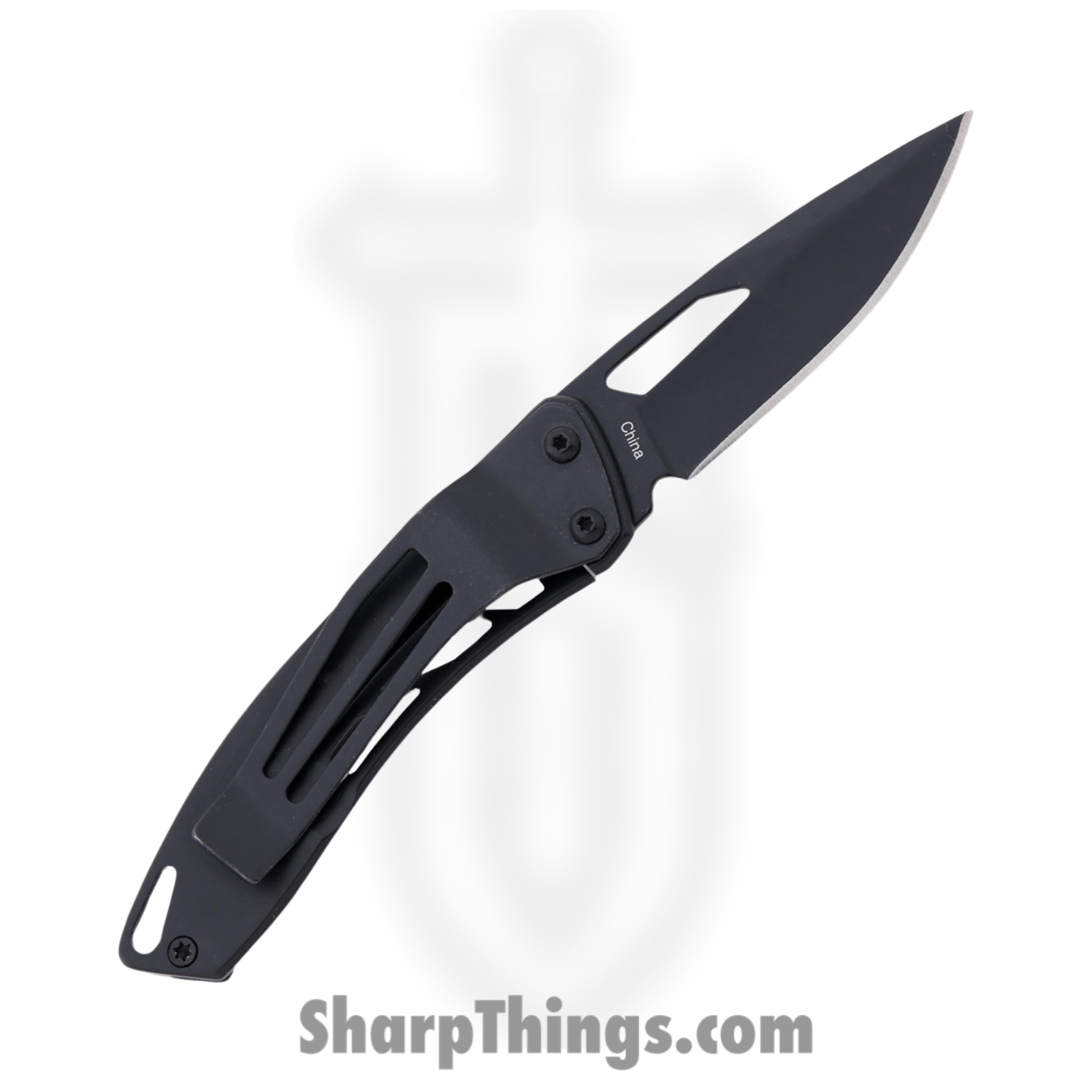 Case Cutlery - CA52110 - Tec X Harley-Davidson Dinero - Folding Knife - 400 Series Stainless Steel Black Drop Point - Stainless Steel - Black - Image 2