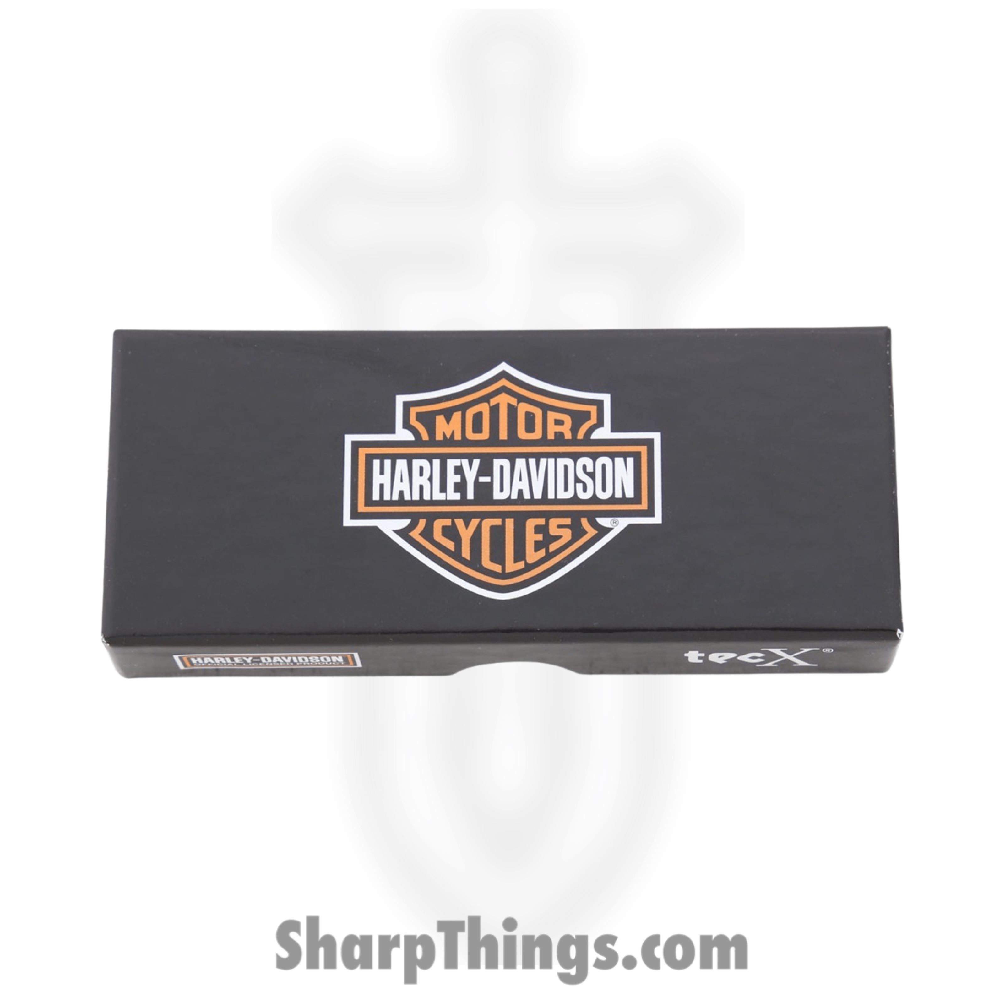 Case Cutlery - CA52110 - Tec X Harley-Davidson Dinero - Folding Knife - 400 Series Stainless Steel Black Drop Point - Stainless Steel - Black - Image 6