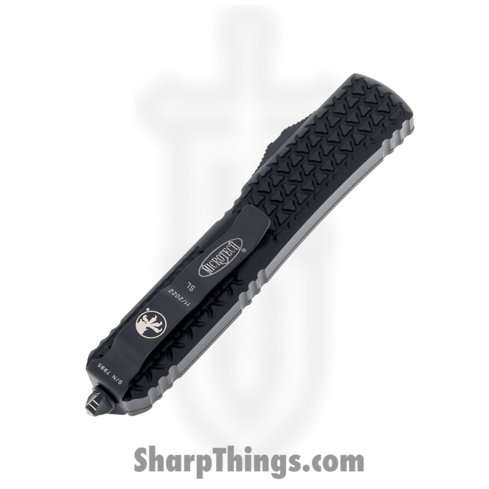Microtech - 122-3SL - Ultratech Sith Lord - OTF Auto - Red Bayonet - 6061-T6 Aluminum - Black - Image 4