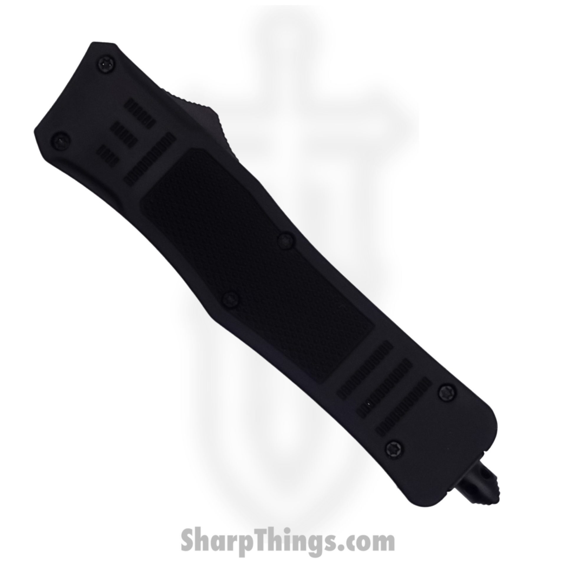 Steel River Knives - SB618TNDBK - Midway OTF Auto - 440 Damascus Tanto - Black - Image 3