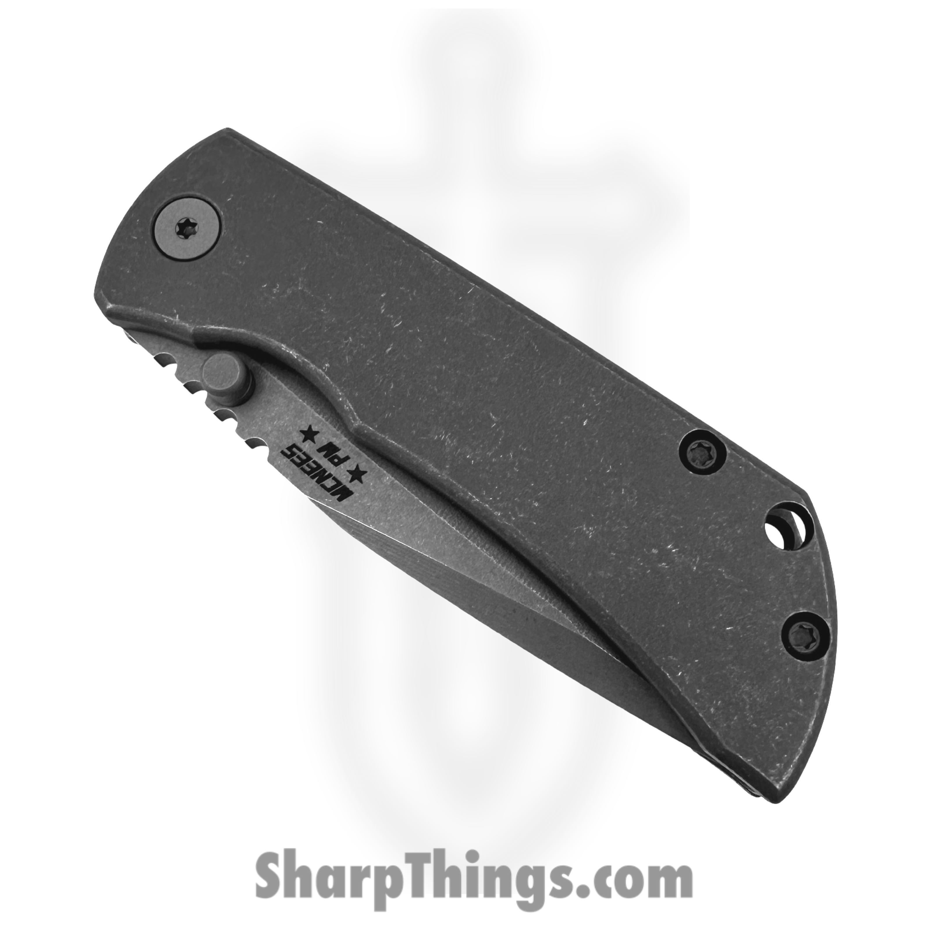 McNees - MAC230ATTI - Mac2 3in - Folding Knife - Magnacut Atomic Spear Point - Titanium - Atomic Titanium - Image 3