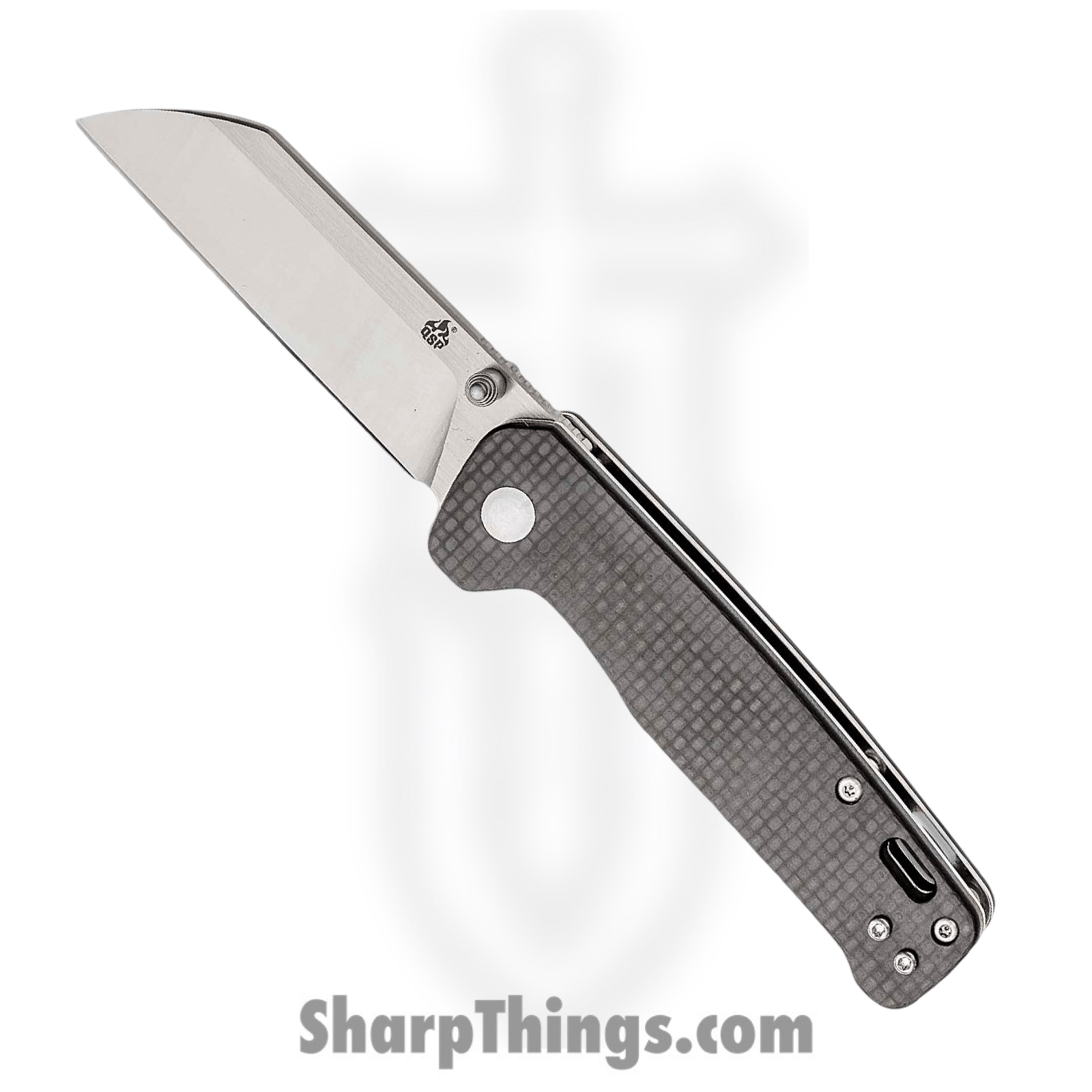 QSP - QS130E - Penguin - Folding Knife - D2 Tumbled Sheepsfoot - G10 - Carbon Fiber