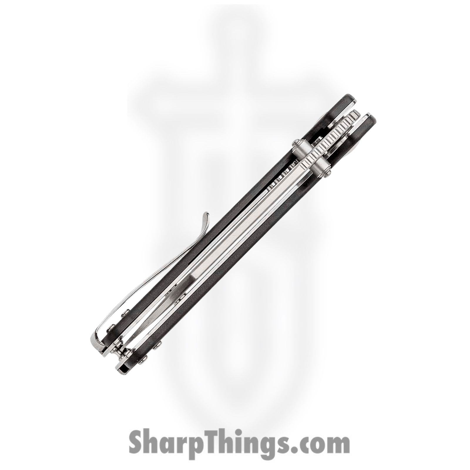 QSP - QS130E - Penguin - Folding Knife - D2 Tumbled Sheepsfoot - G10 - Carbon Fiber - Image 4