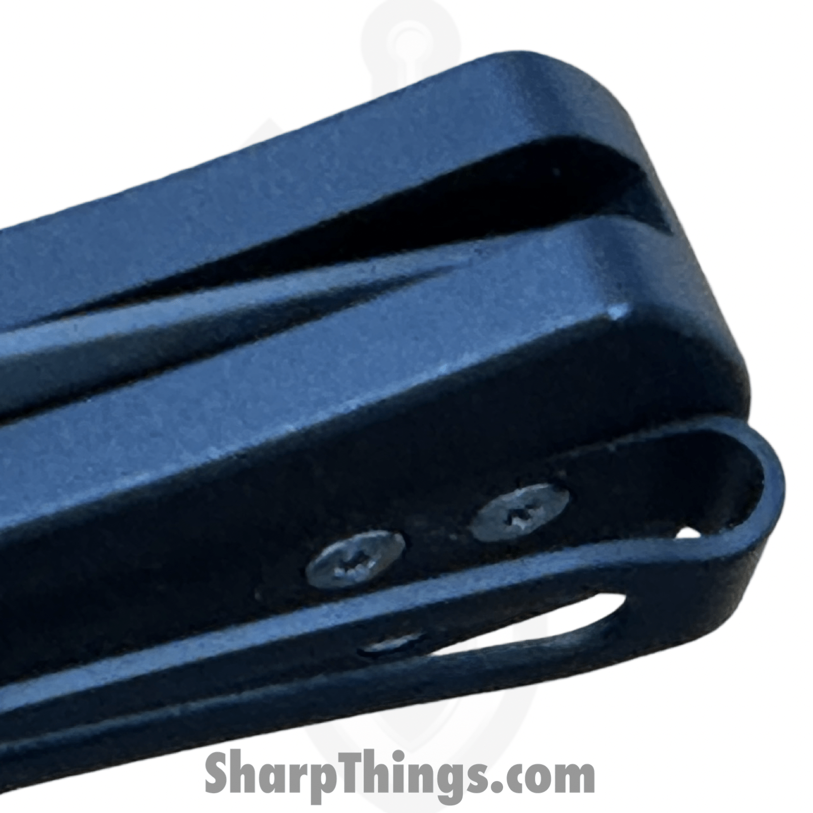 ProTech - Blemish - Whiskers - BR1.51 Damascus - Tuxedo - Nichols Damascus - Black Handle Ivory Micarta Patterned bolster - Image 8