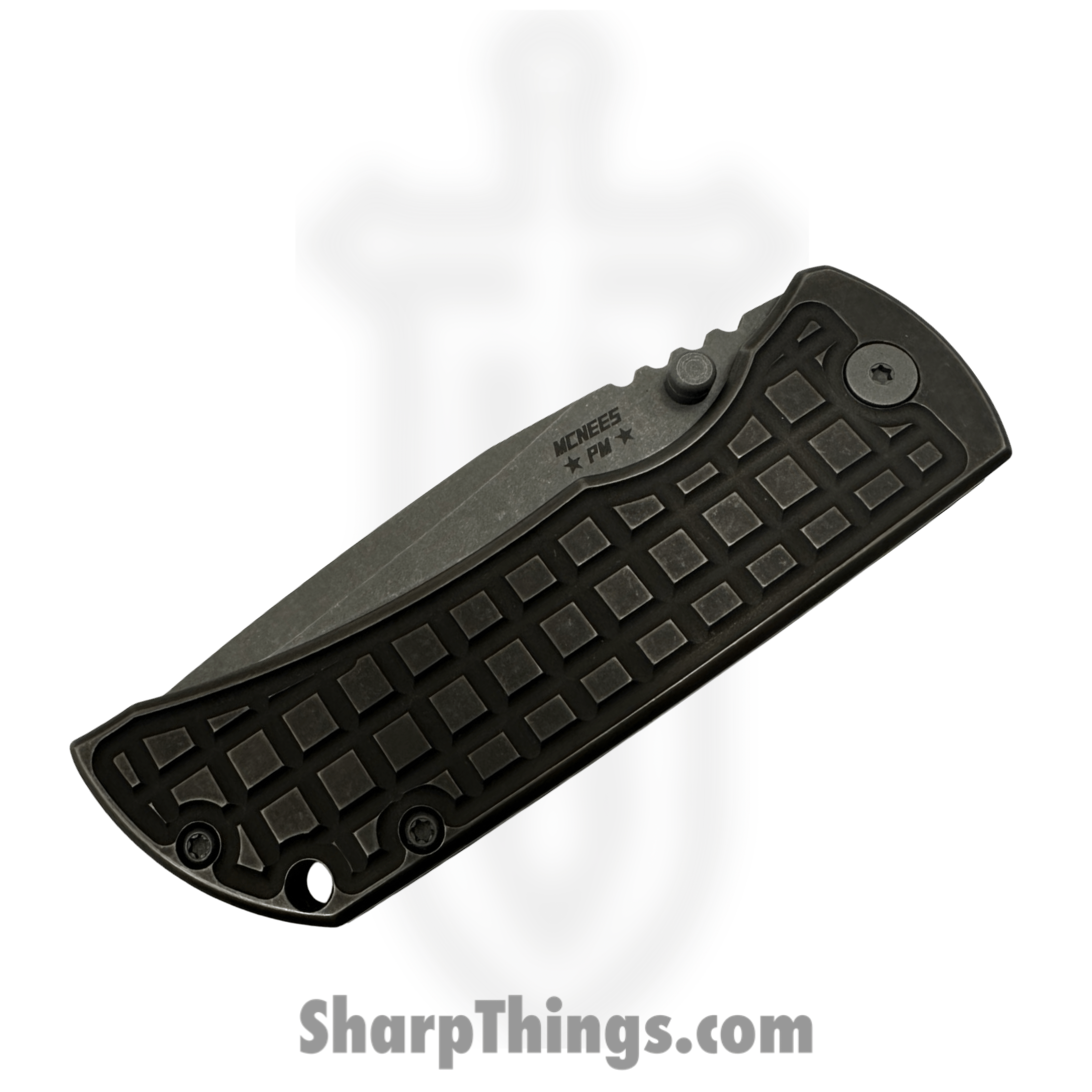 McNees - MAC2-35-AT-BZ-FG - Mac 3.5 - Folding Knife - CPM MagnaCut Stonewash Spear Point - Frag Titanium - Atomic Bronze - Image 3