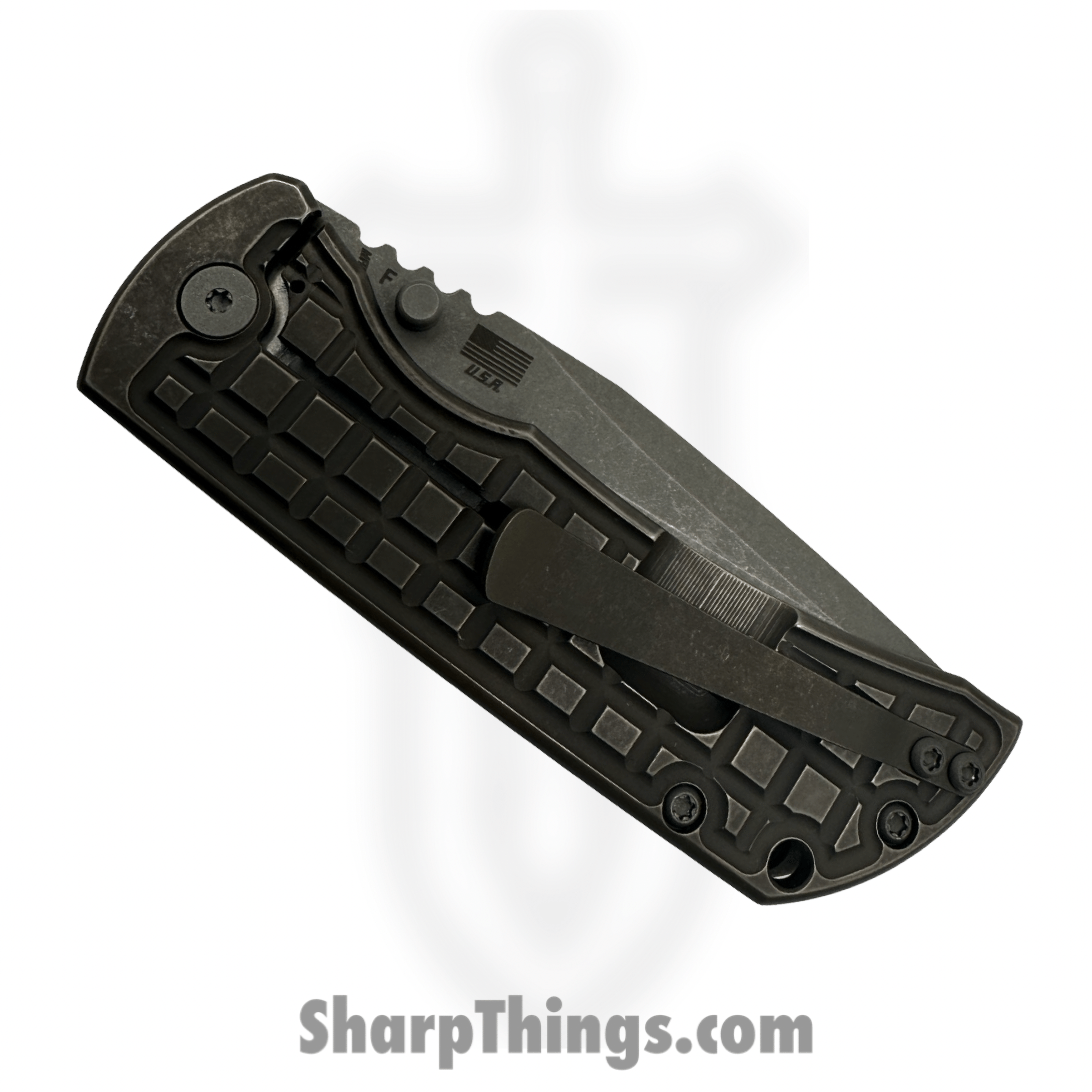 McNees - MAC2-35-AT-BZ-FG - Mac 3.5 - Folding Knife - CPM MagnaCut Stonewash Spear Point - Frag Titanium - Atomic Bronze - Image 4