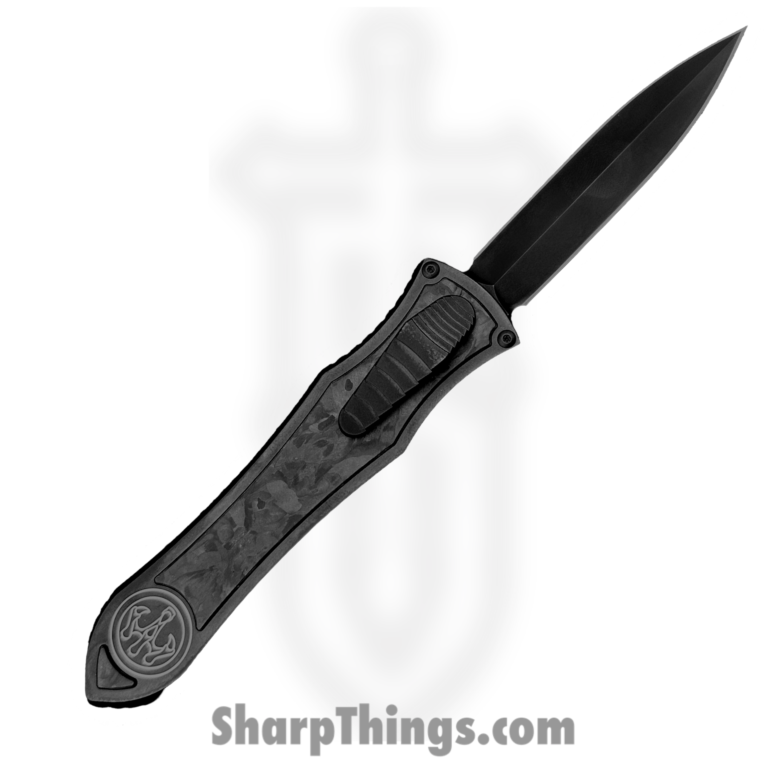 Hawk Knife - HKDLCLE - Deadlock Model C - LE John Wick Box Set - OTF Auto - 20CV DLC Dagger - Ti and Cf - Image 2