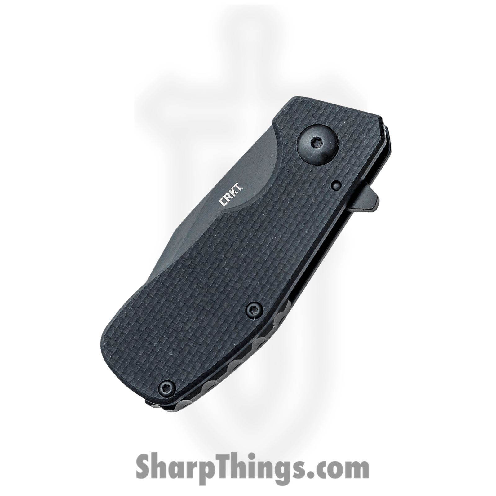 CRKT - CR4021GK - Razelcliffe Compact - Folding Knife - 8Cr13MoV Coated Wharncliffe - G10 SS - Black - Image 2