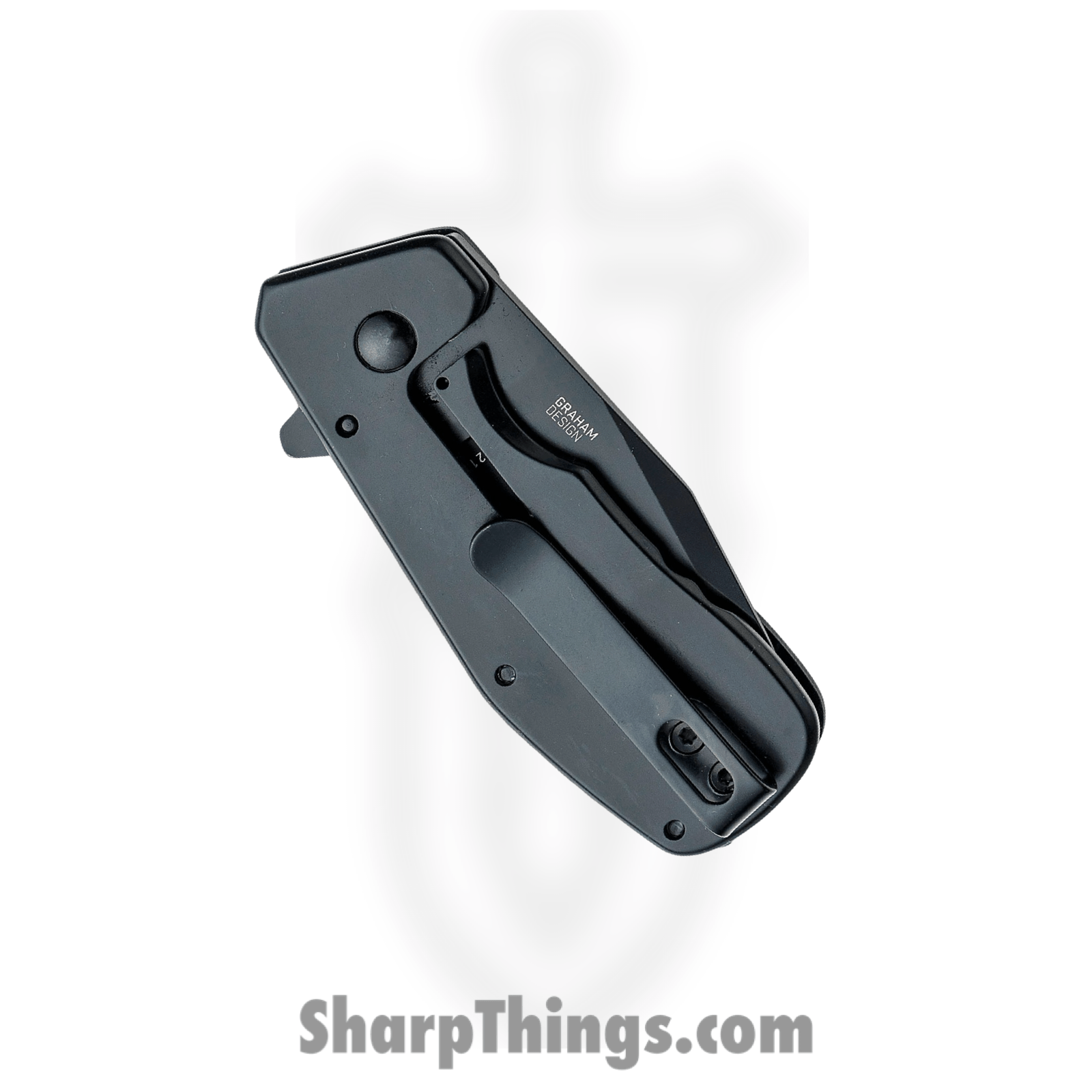 CRKT - CR4021GK - Razelcliffe Compact - Folding Knife - 8Cr13MoV Coated Wharncliffe - G10 SS - Black - Image 3