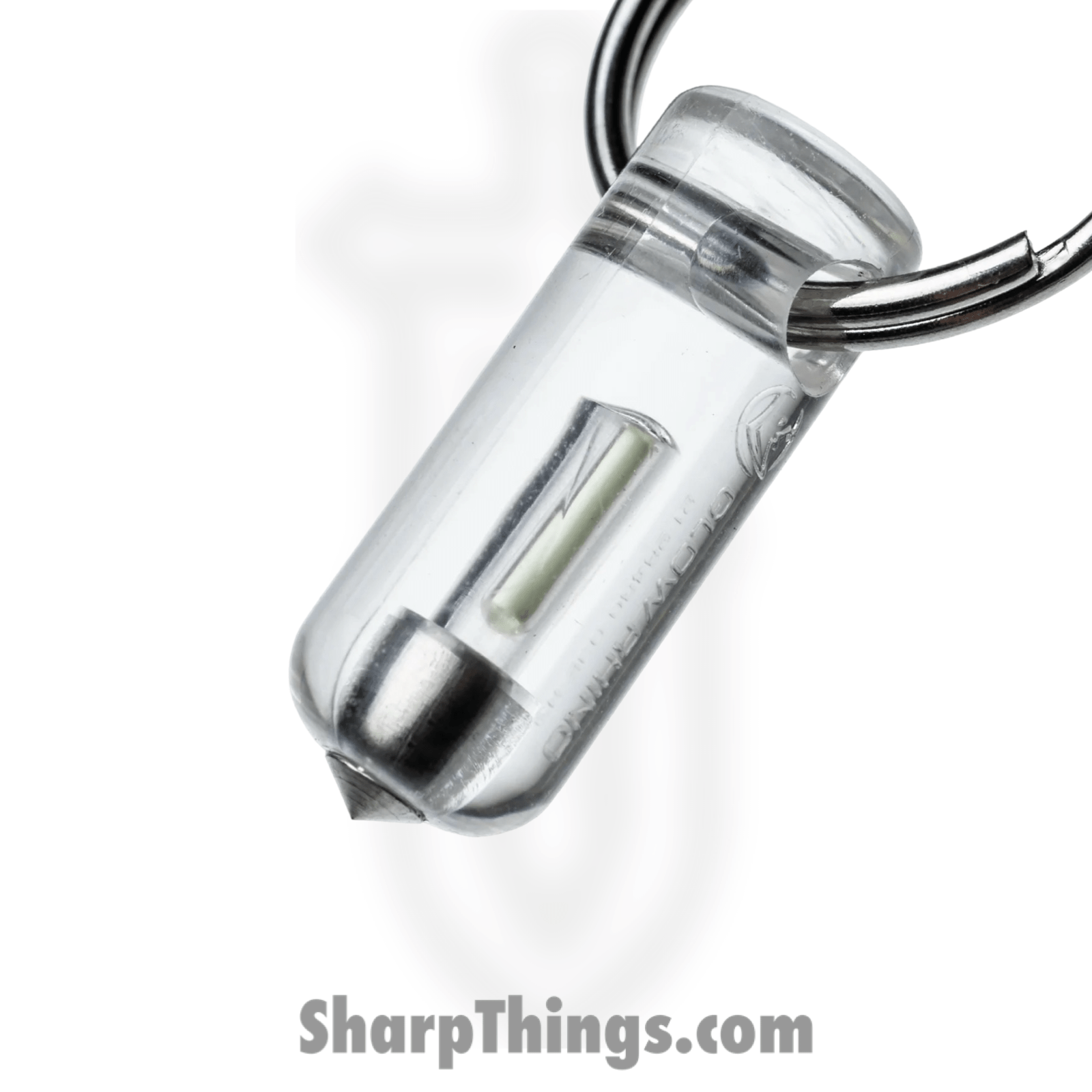 Glow Rhino - GLRSPARK03B - Spark Glow Fob 3 Pack - Polycarbonate - Clear Blue - Image 2