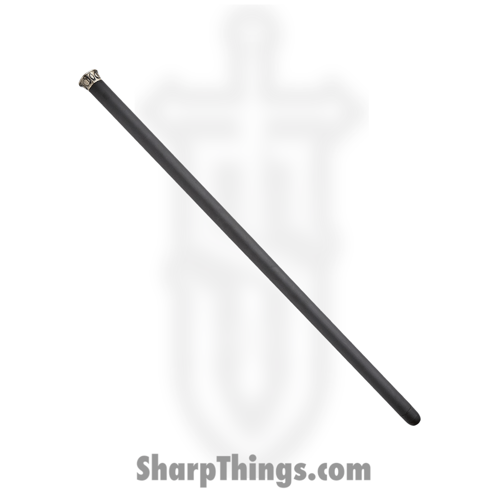 Kit Rae - KR0071 - Vorthelok Sword Cane - 1045 HC Stonewash Dagger - Cord Wrapped - Black - Image 4