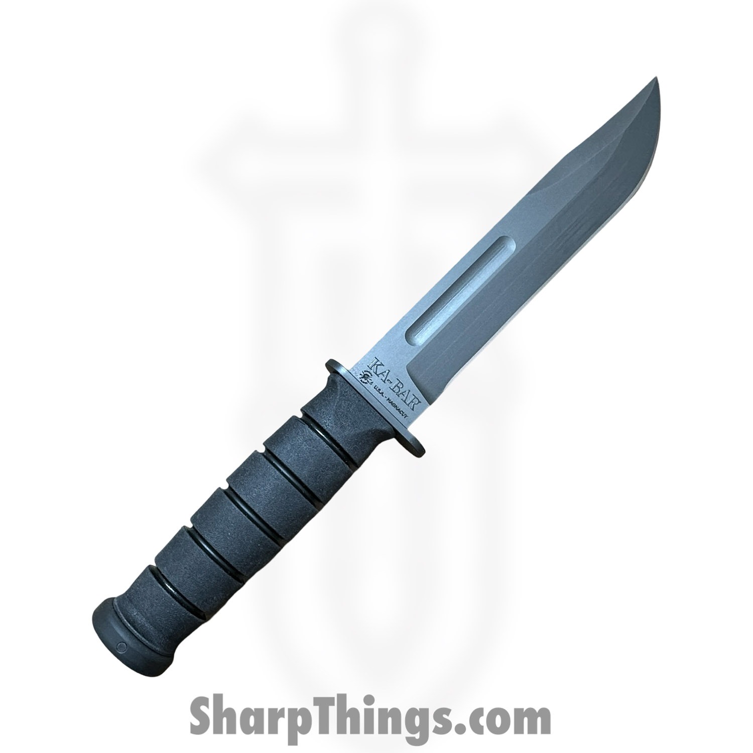 Spartan Blades - SB54BKBKKYBK - Spartan Ka-Bar Kydex - Fixed Blade Knife - CPM MagnaCut Coated Clip Point - Kraton G - Black - Image 2