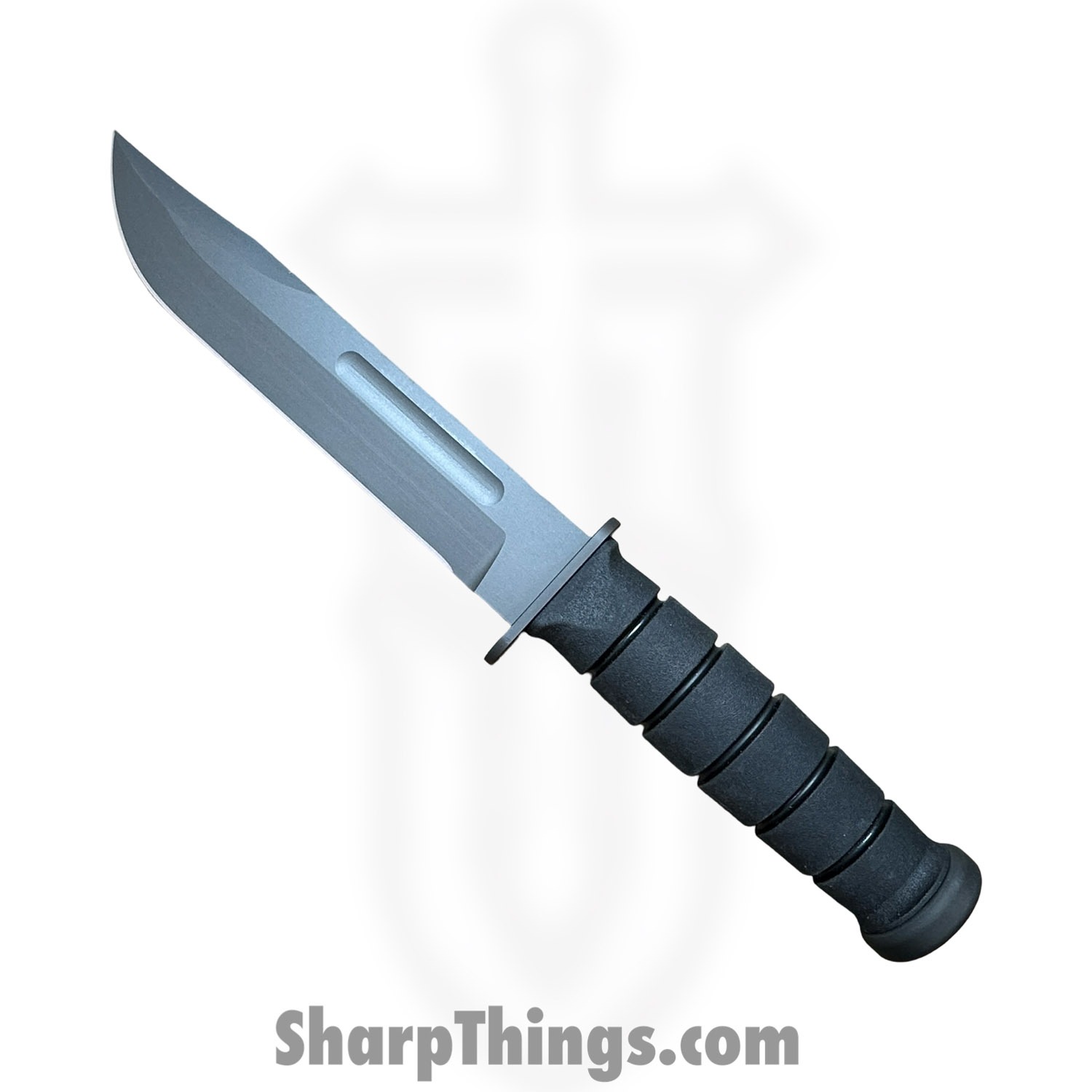 Spartan Blades - SB54BKBKKYTN - Spartan Ka-Bar Kydex - Fixed Blade Knife - CPM MagnaCut Coated Clip Point - Kraton G - Black Tan