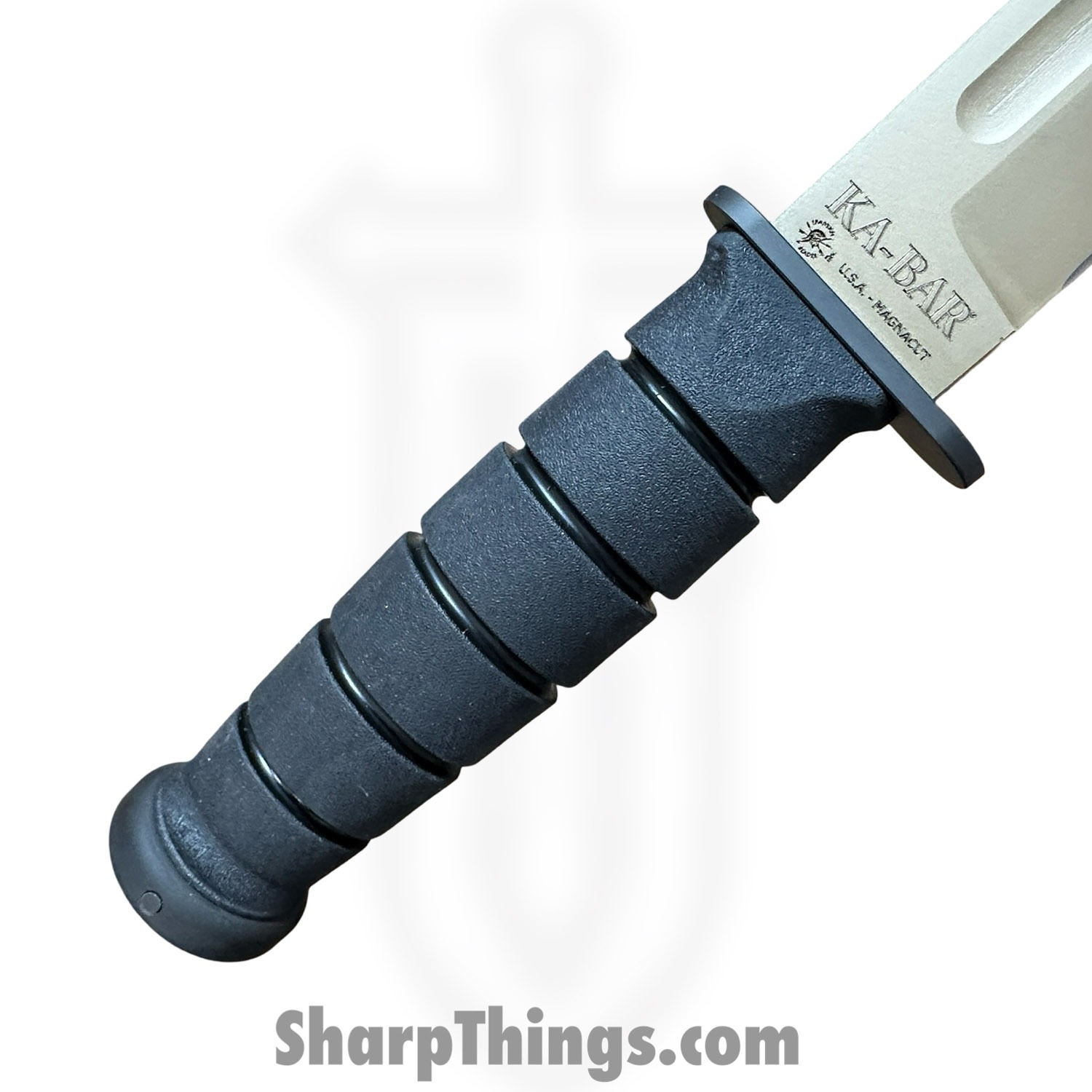 Spartan Blades - SB54DEBKKYBK - Spartan Ka-Bar Kydex - Fixed Blade Knife - CPM MagnaCut Coated Clip Point - Kraton G - Black Dark Earth Black - Image 6