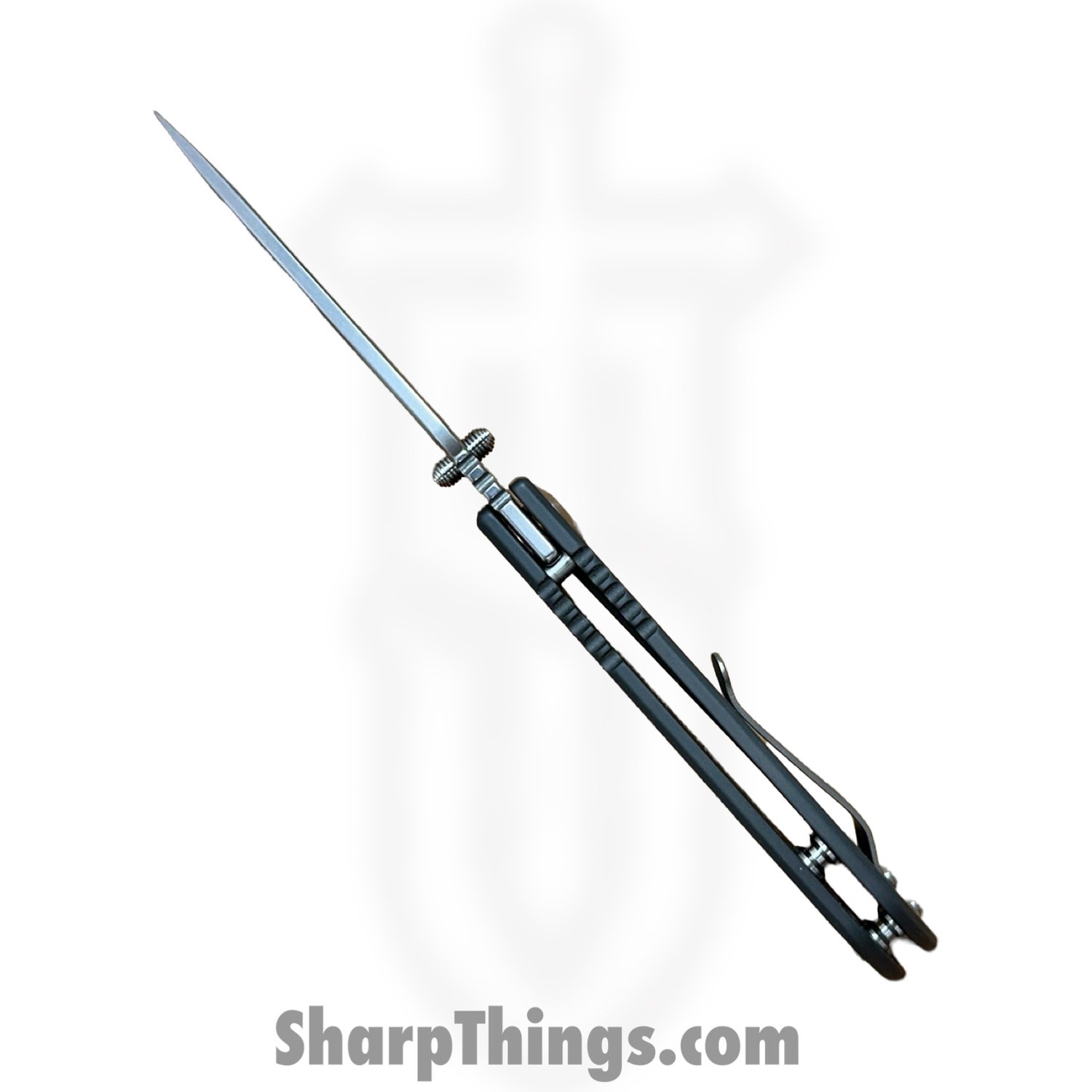 Spartan Blades - SF10CUSPVD - Harsey Folder 3.25 - Folding Knife - CPM S45VN Stonewash Drop Point - Titanium - Black - Image 7