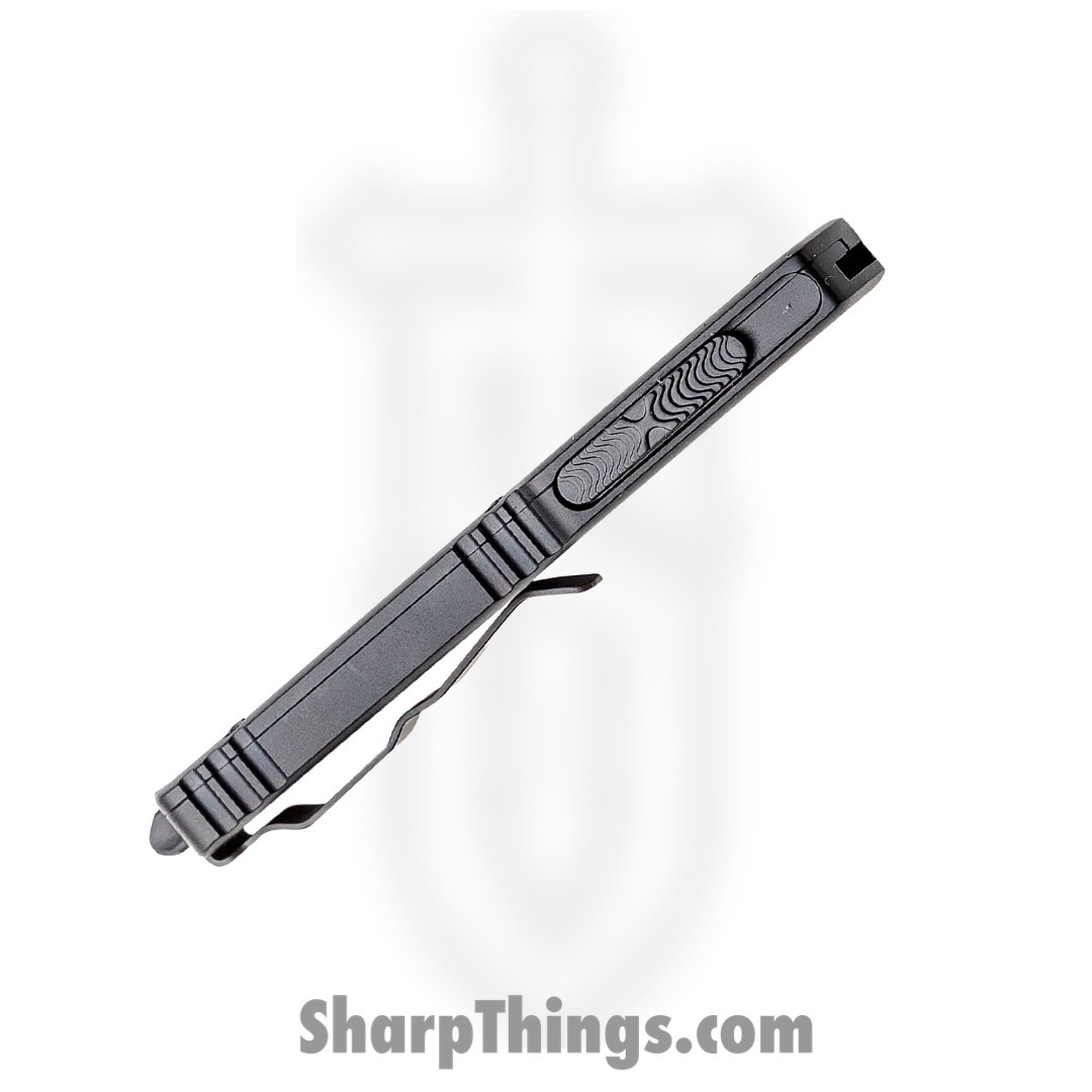 Microtech - 149-1T - UTX-70 - OTF Auto - Elmax, M390, 204P Coated Tanto - 6061-T6 Aluminum - Black - Image 8