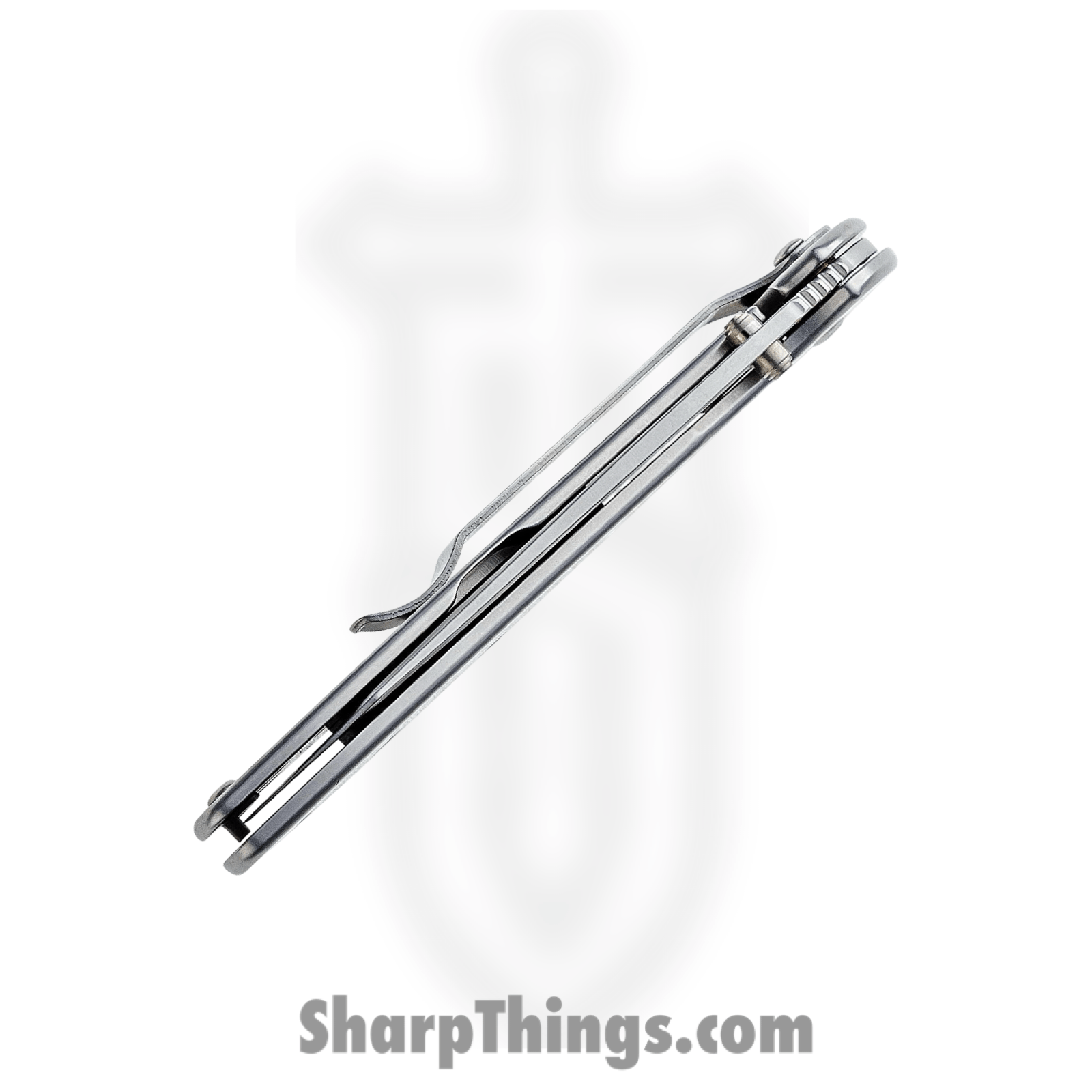 Kershaw - KS1660R - Random Leek - Assisted Open Knife - 14C28N Blasted Reverse Tanto - 410 SS - Silver - Image 13