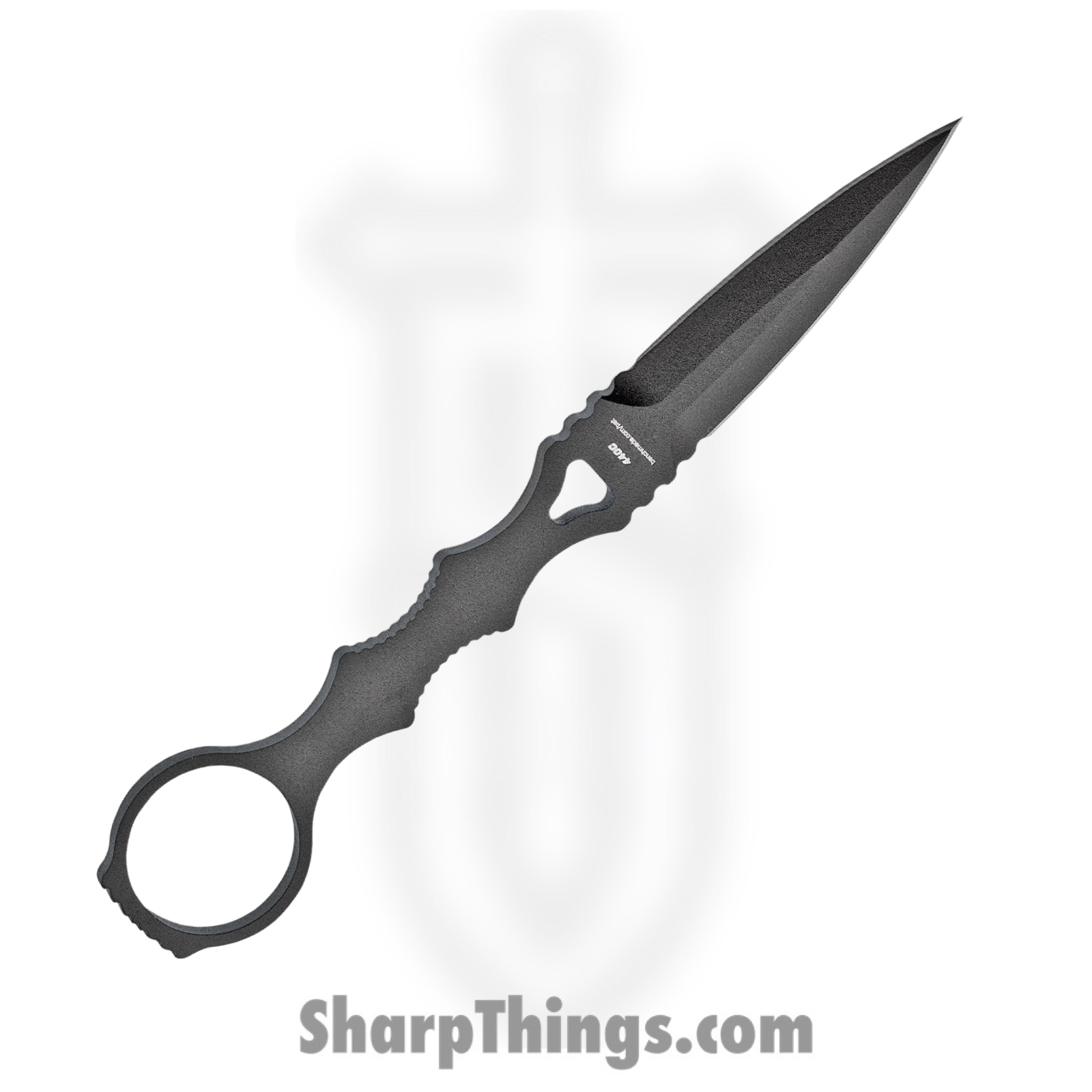 Benchmade - 176BK - SOCP - Fixed Blade Knife - 440C SS Coated Dagger - Skeletonized - Black - Image 12