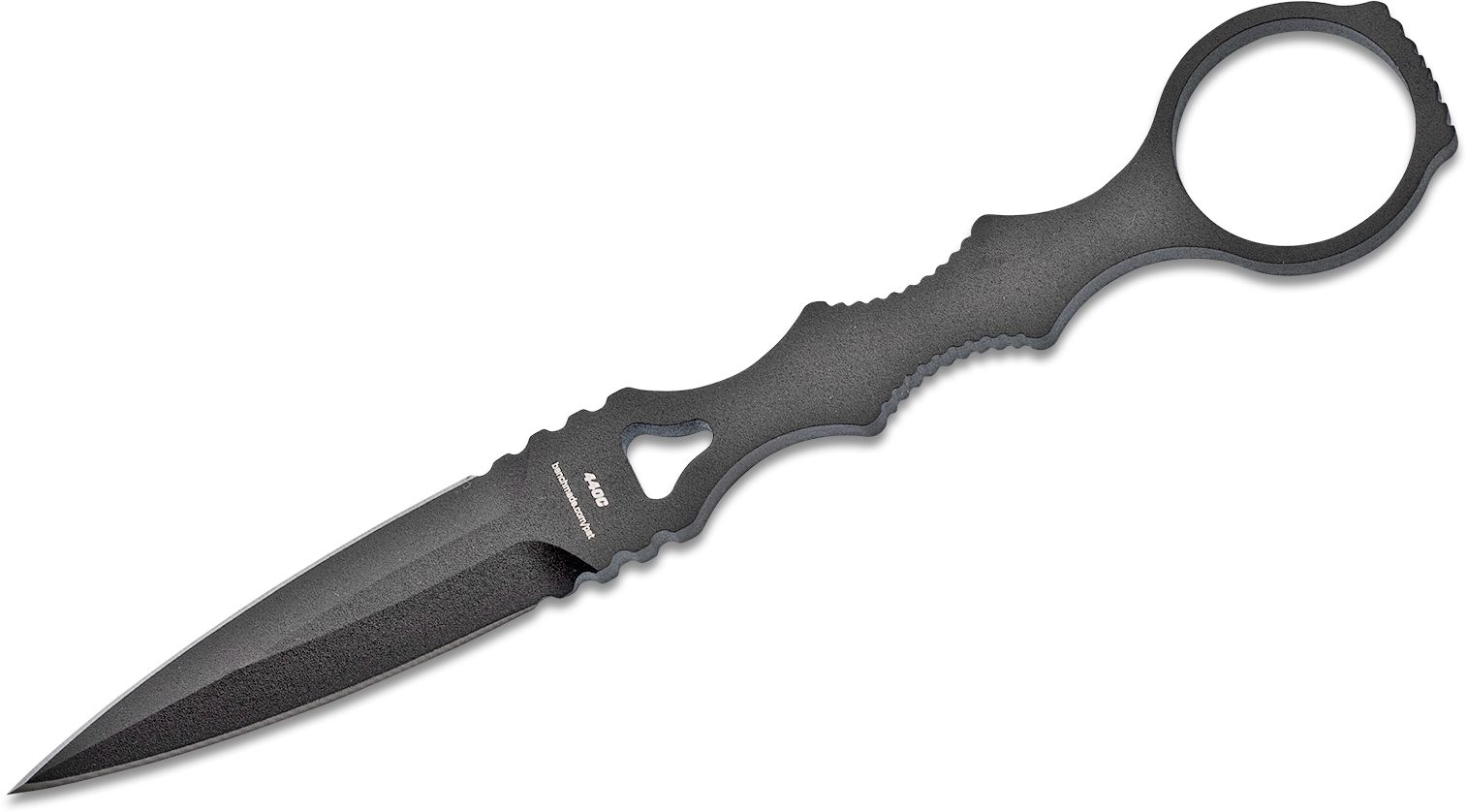 Benchmade - 176BK - SOCP - Fixed Blade Knife - 440C SS Coated Dagger - Skeletonized - Black - Image 17