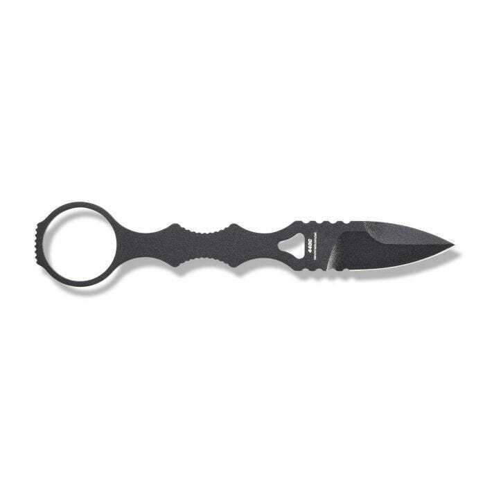 Benchmade - 177BK - Mini SOCP - Fixed Blade Knife - 440 SS Coated Dagger - Skeletonized - Black - Image 16