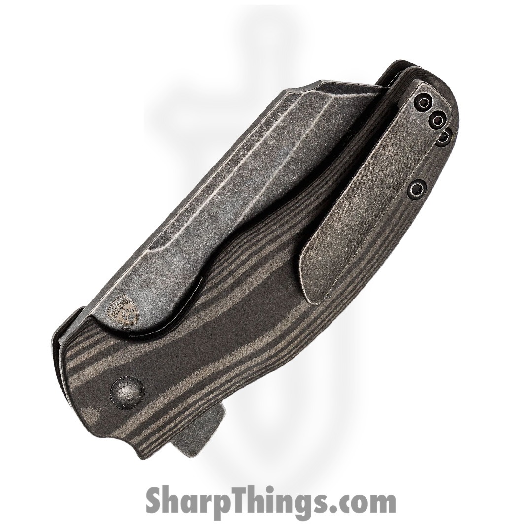 Kizer Cutlery - KI4488A3 - C01C - Folding Knife - KI4488A3 C01C Folding Knife - Milled Carbon Fiber - Black - Image 10