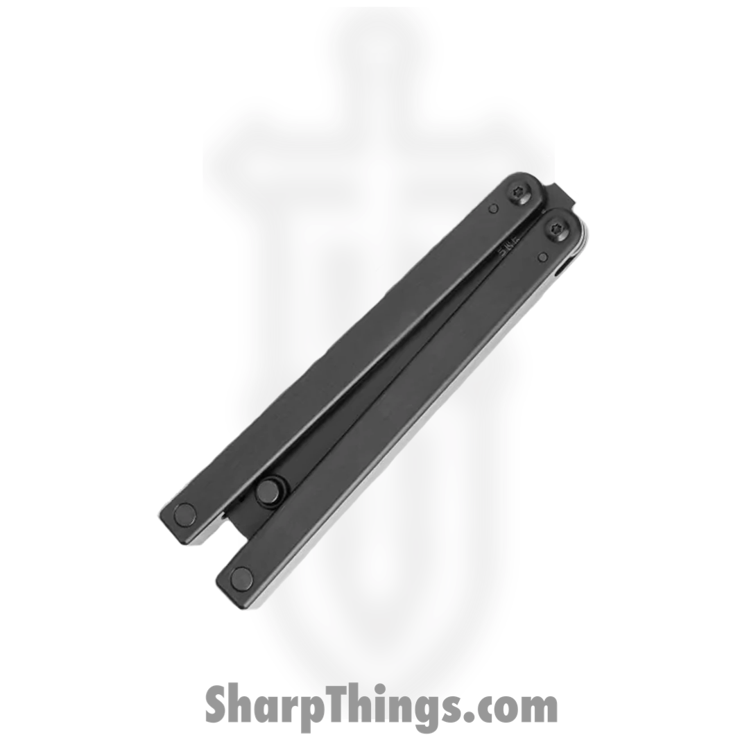 Squid Industries - BS0123 - Squiddy-B - Balisong - Balisong Trainer - 7075 Aluminum - Black - Image 7