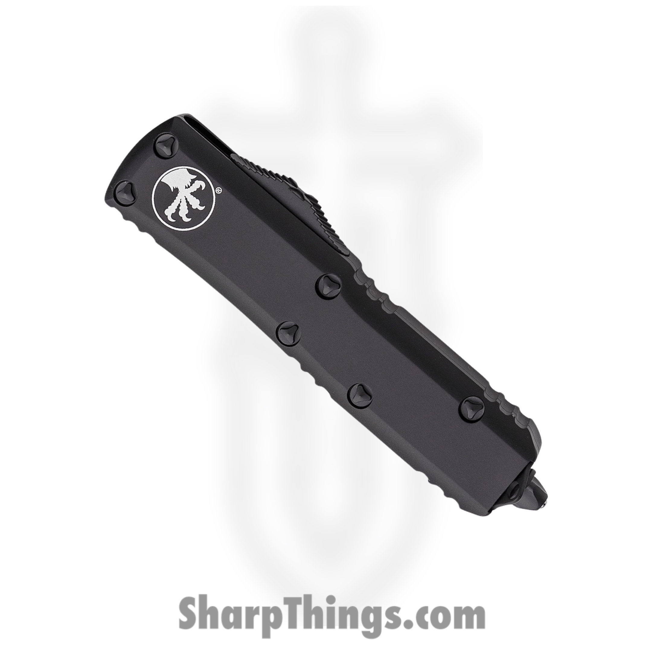 Microtech - 233-2T - UTX-85 Tactical P/S - OTF Auto - Black Tanto - 6061-T6 Aluminum - Black - Image 10