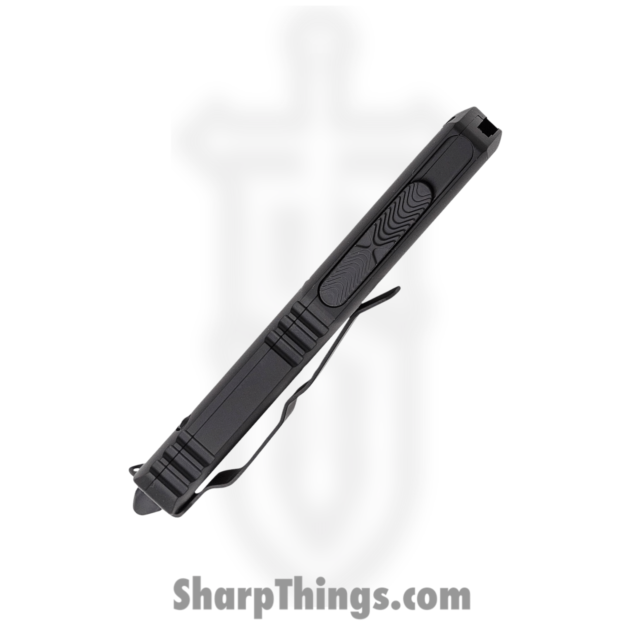 Microtech - 233-2T - UTX-85 Tactical P/S - OTF Auto - Black Tanto - 6061-T6 Aluminum - Black - Image 12