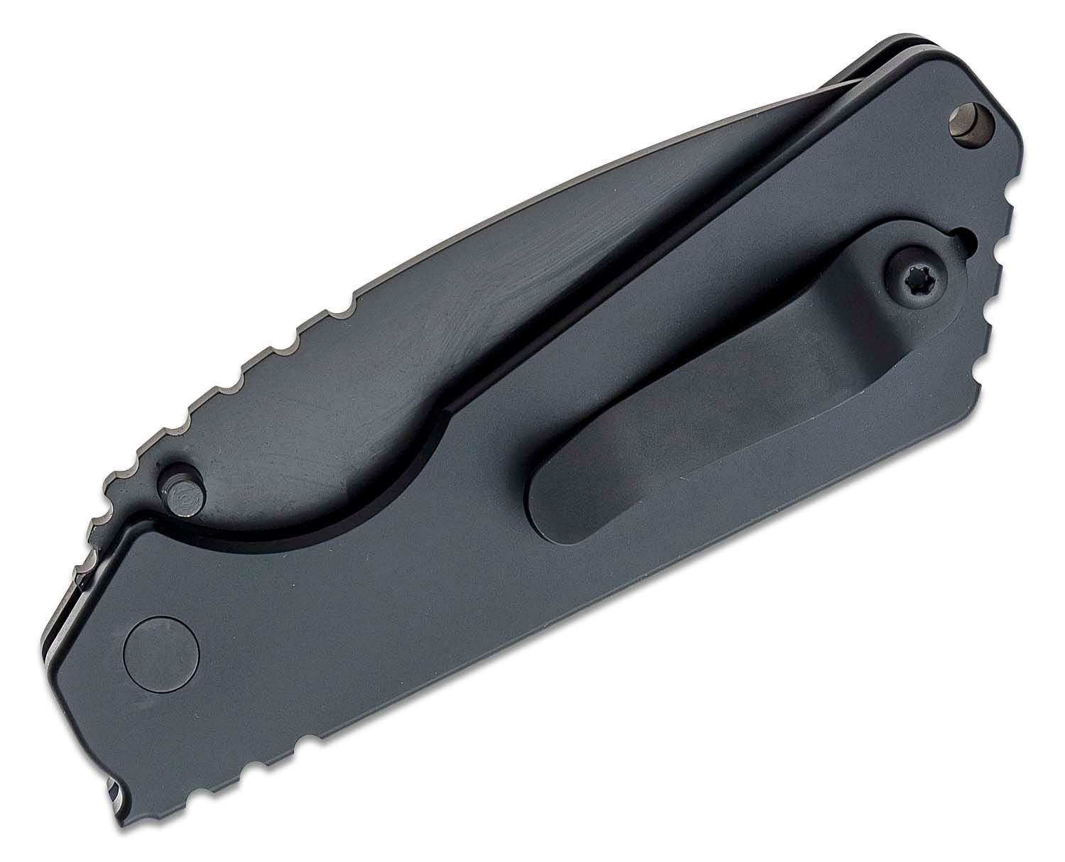 ProTech - 2403 - Pro Strider SnG - Automatic Knife - 154CM Coated Drop Point - Aluminum - Black - Image 16