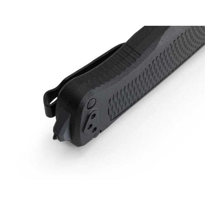 Benchmade - 5370FE - Shootout - OTF Auto - CPM CruWear Coated Tanto - CF-Elite - Black - Image 19