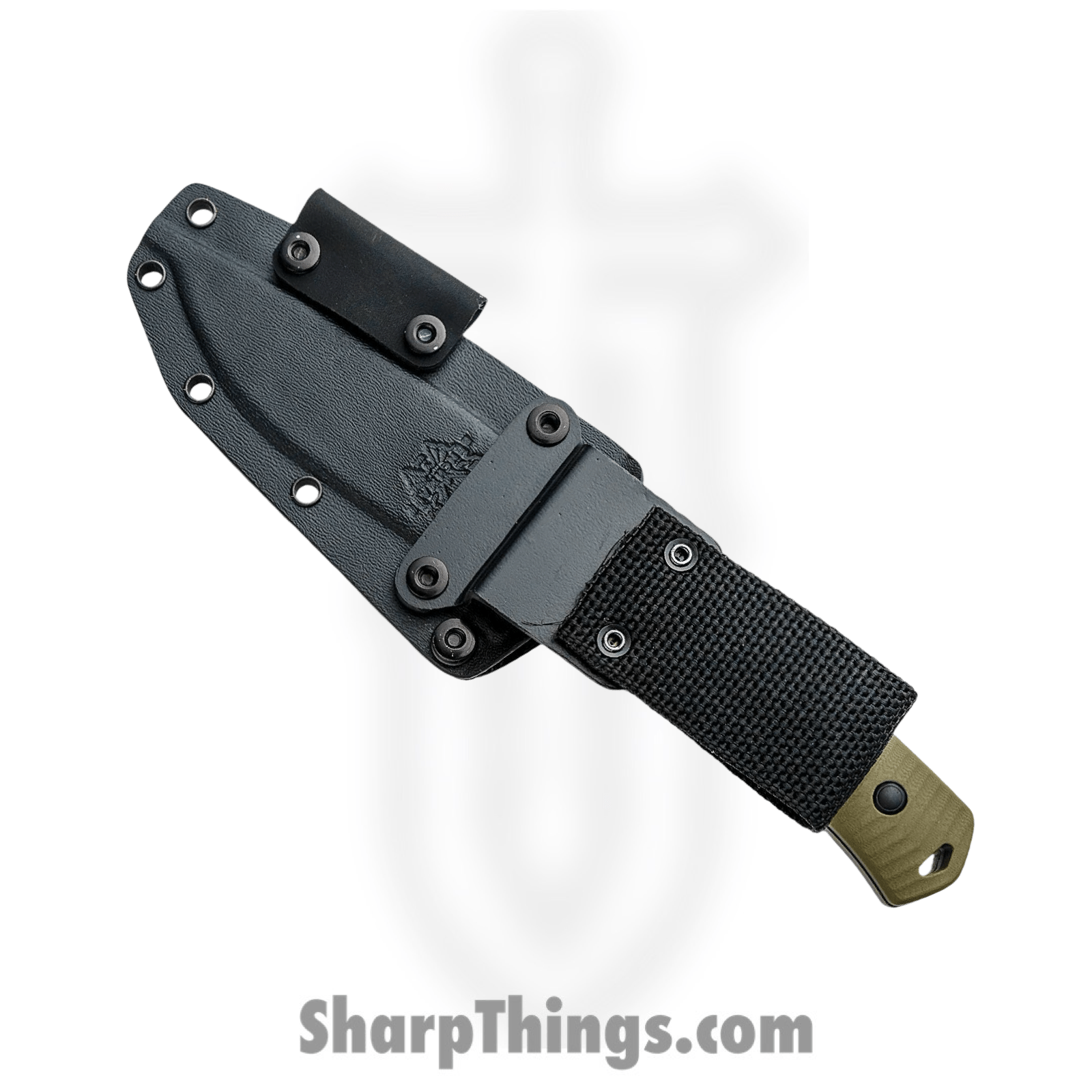 Benchmade - 539GY - Anonimus - Fixed Blade Knife - CPM CruWear Coated Drop Point - G10 - Green - Image 16