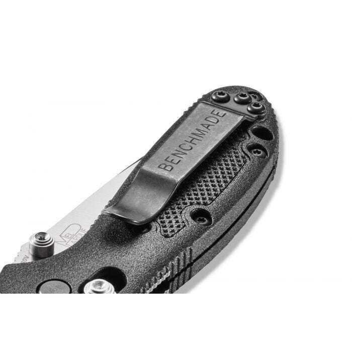Benchmade - 556-S30V - Mini Griptilian - Folding Knife - S30V Satin Drop Point - Noryl GTX - Black - Image 24