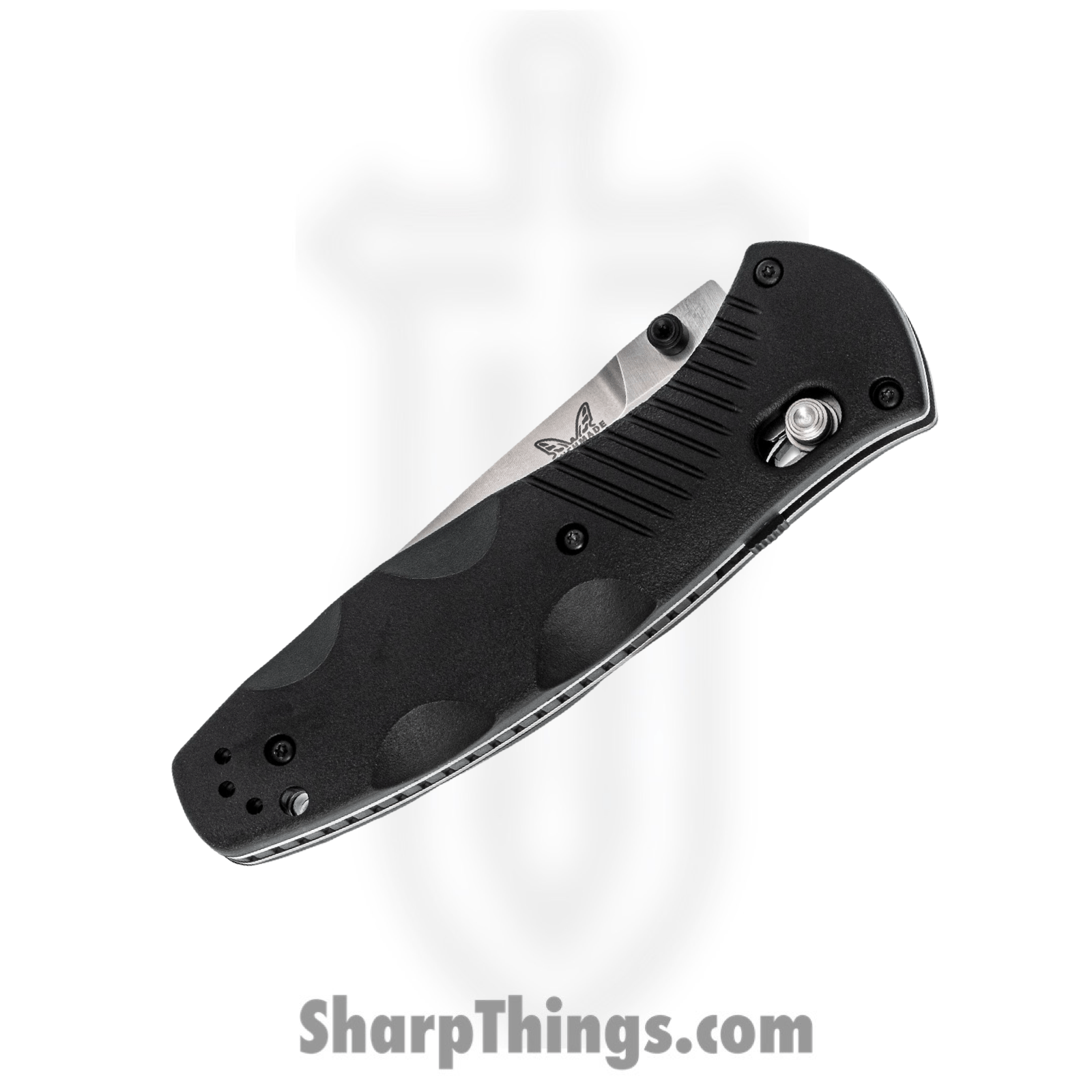 Benchmade - 580 - Osborne Barrage - Assisted Open Knife - 154CM Satin Drop Point - Valox - Black - Image 10