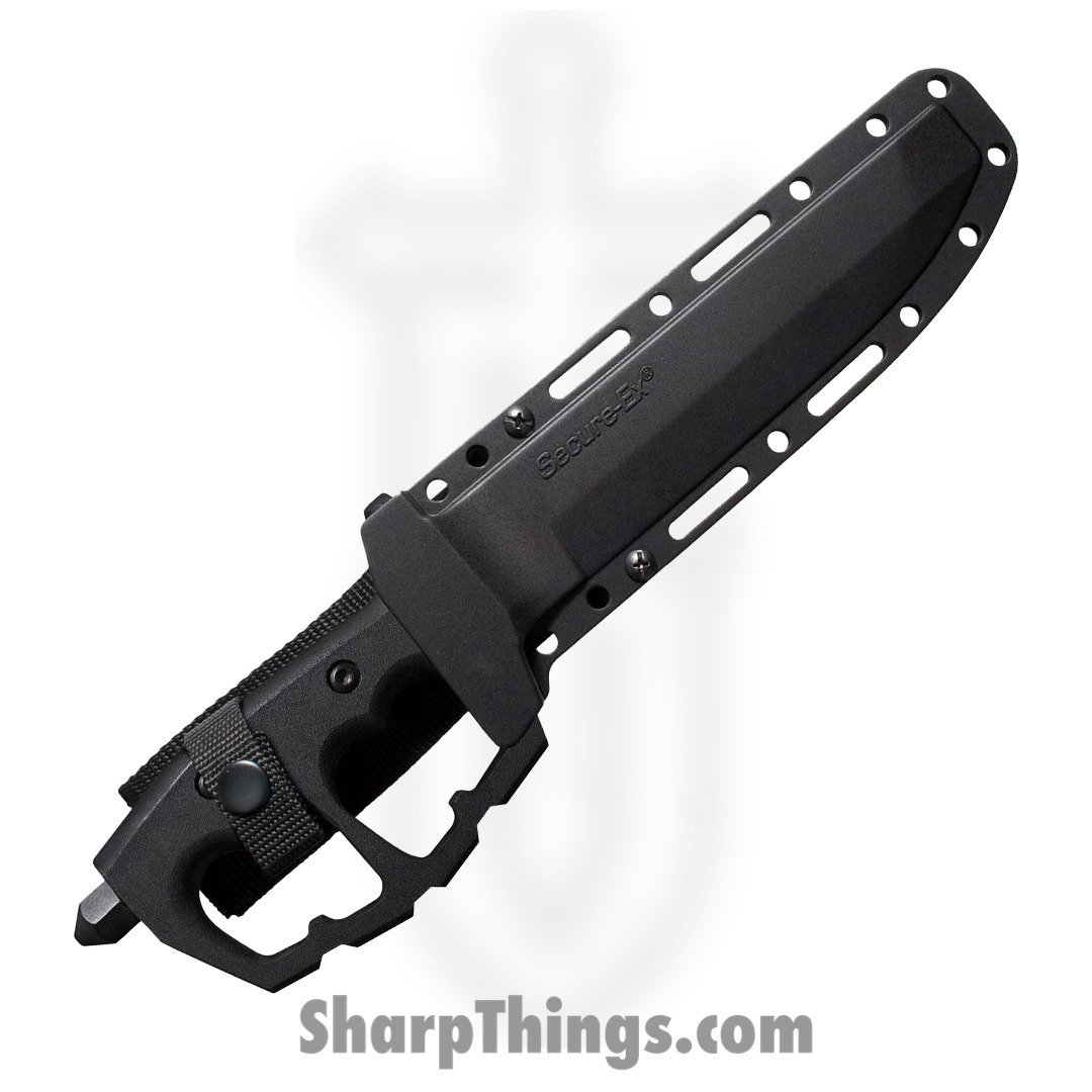 Cold Steel - CS80NTP - Chaos Fixed Blade - SK-5 Carbon Steel - 6061 Aluminum - Black - Image 6