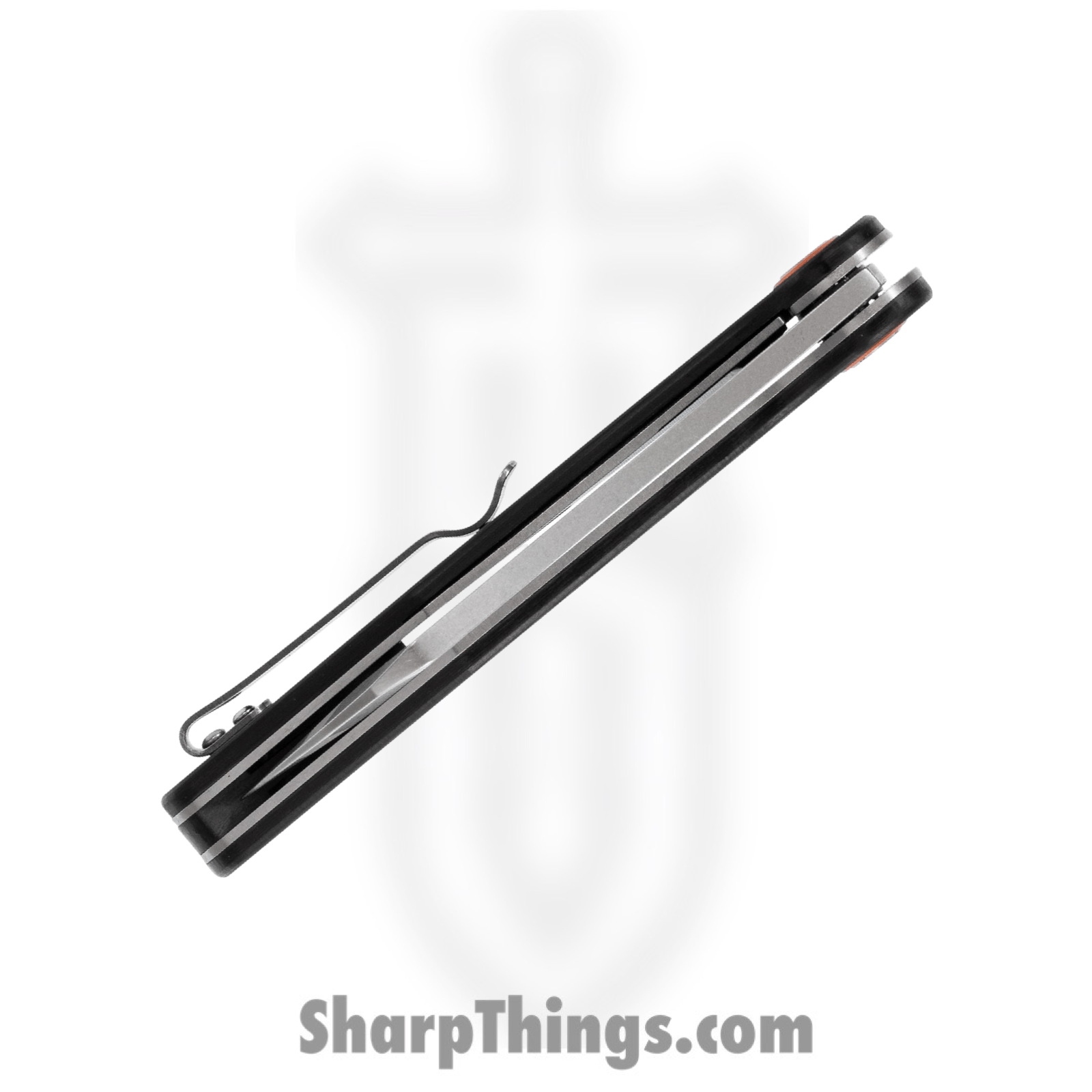 Artisan Cutlery - ATZ1803PCF - Osprey - Folding Knife - D2 Satin Extended Tang - Carbon Fiber - Black - Image 11