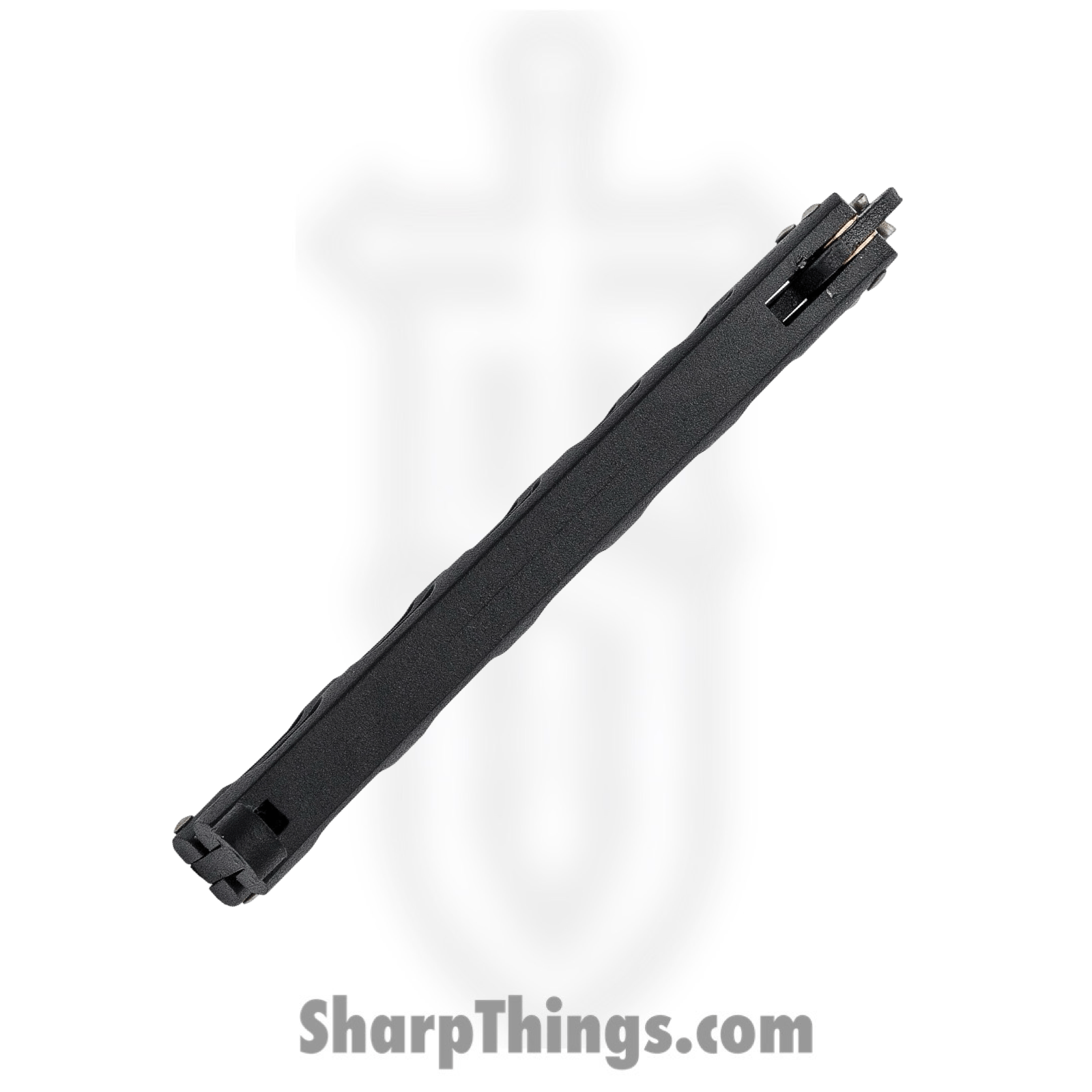 Bear & Son - BC115BTR - Butterfly Trainer - Balisong - 1095 HC Coated Drop Point - Powder Coated Zinc - Black - Image 10