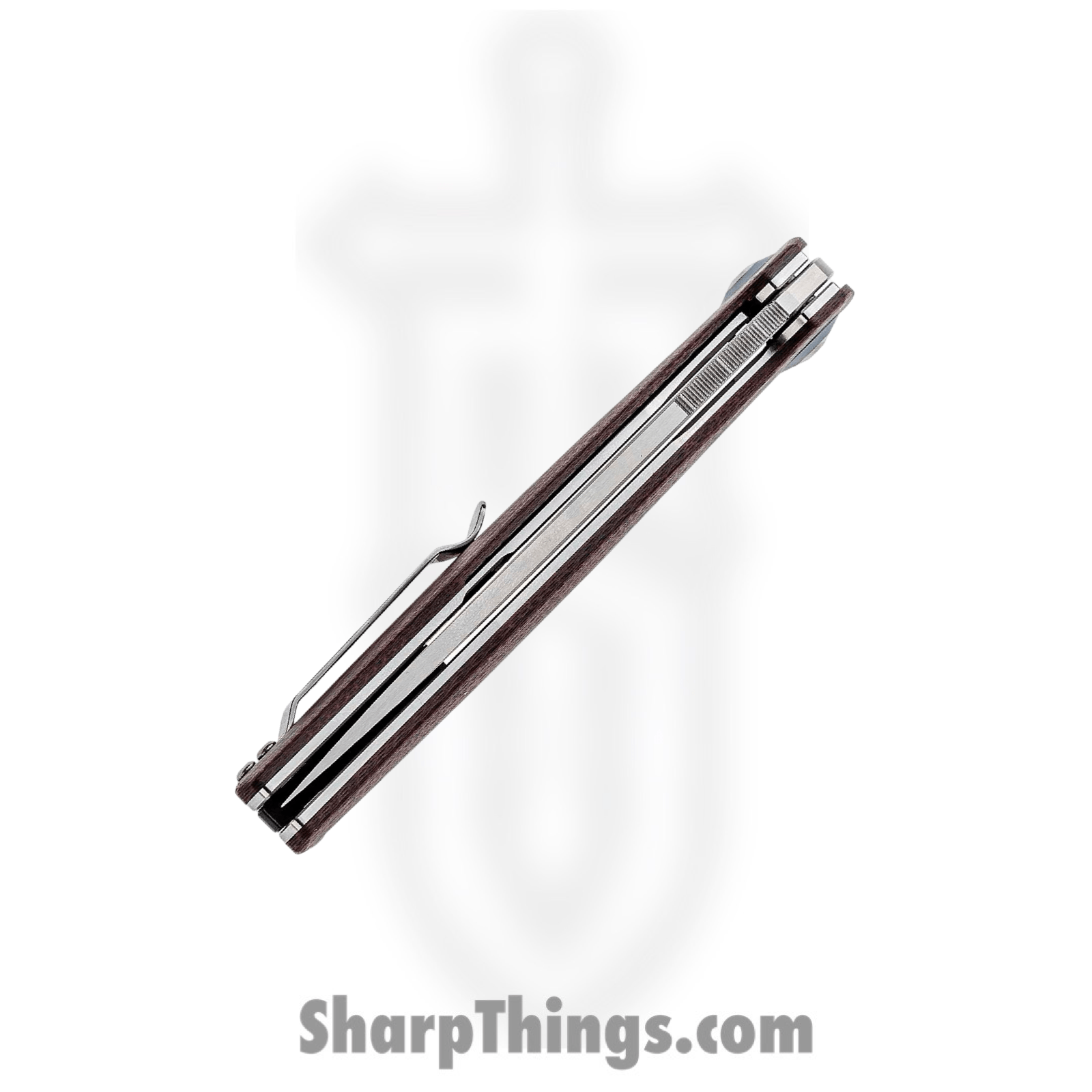 Bestech Knives - BTKG19F - Ascot - Folding Knife - D2 Satin Drop Point - G10 Carbon Fiber - Red Black - Image 8